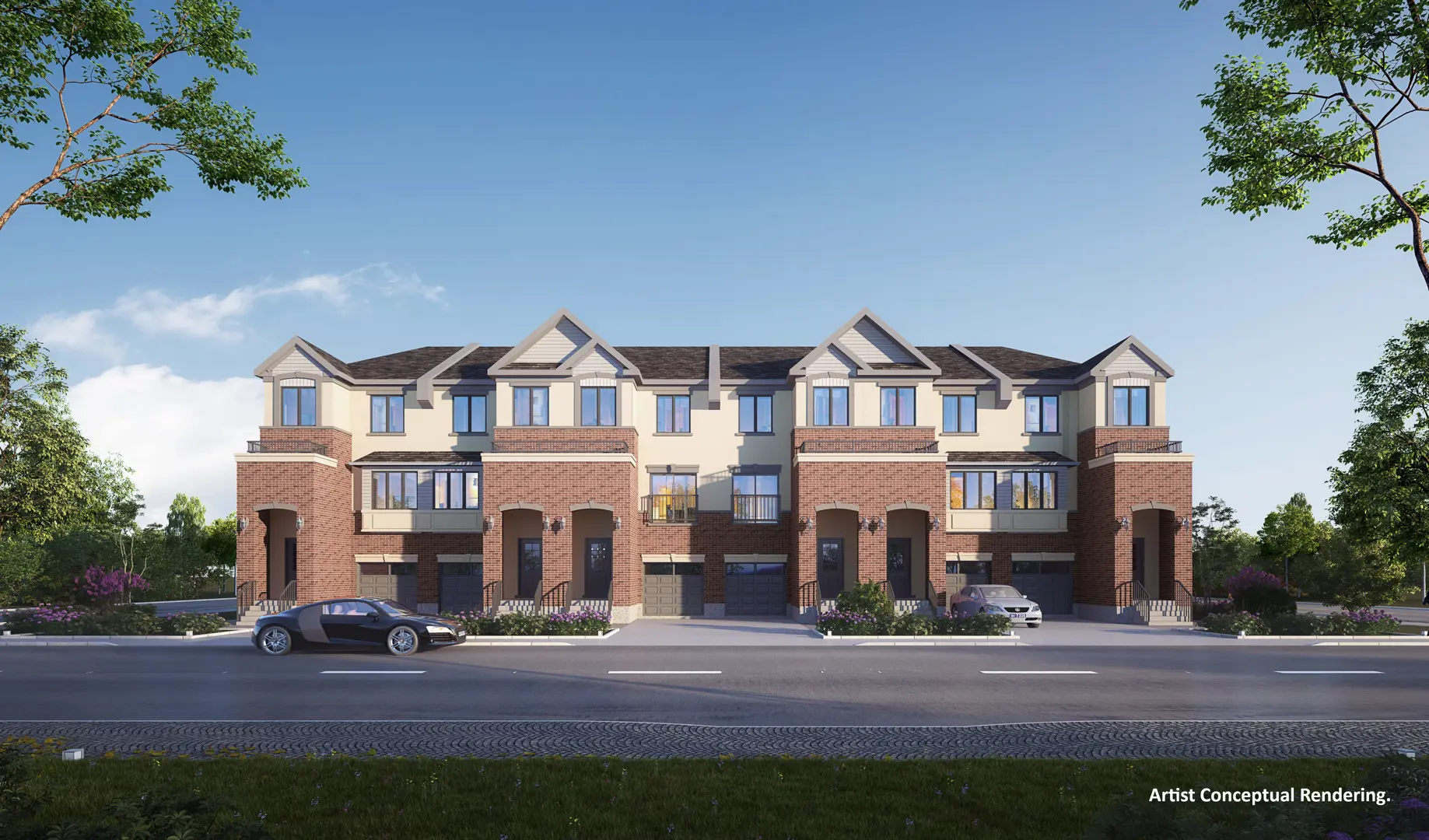 Simcoe Garden, Bradford West Gwillimbury. Artist’s rendering.