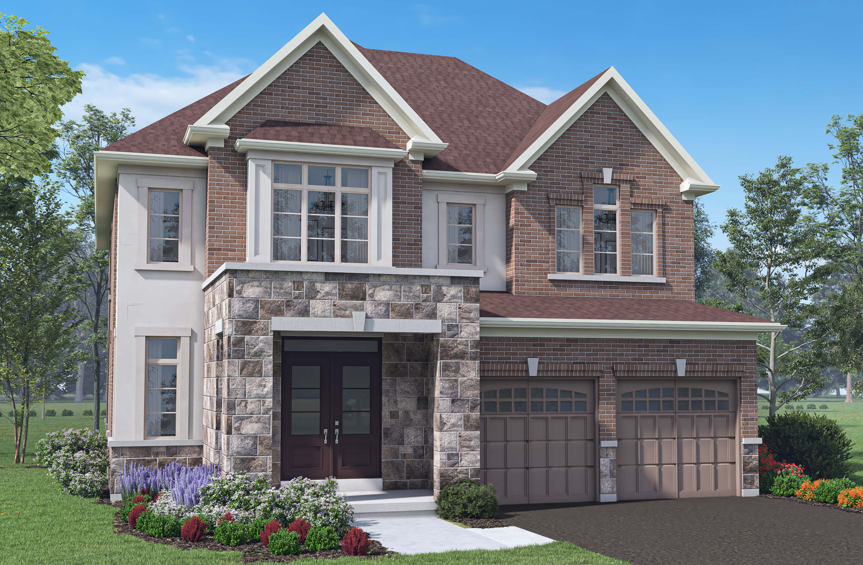 Cedarbrae - Elev. B floor plan