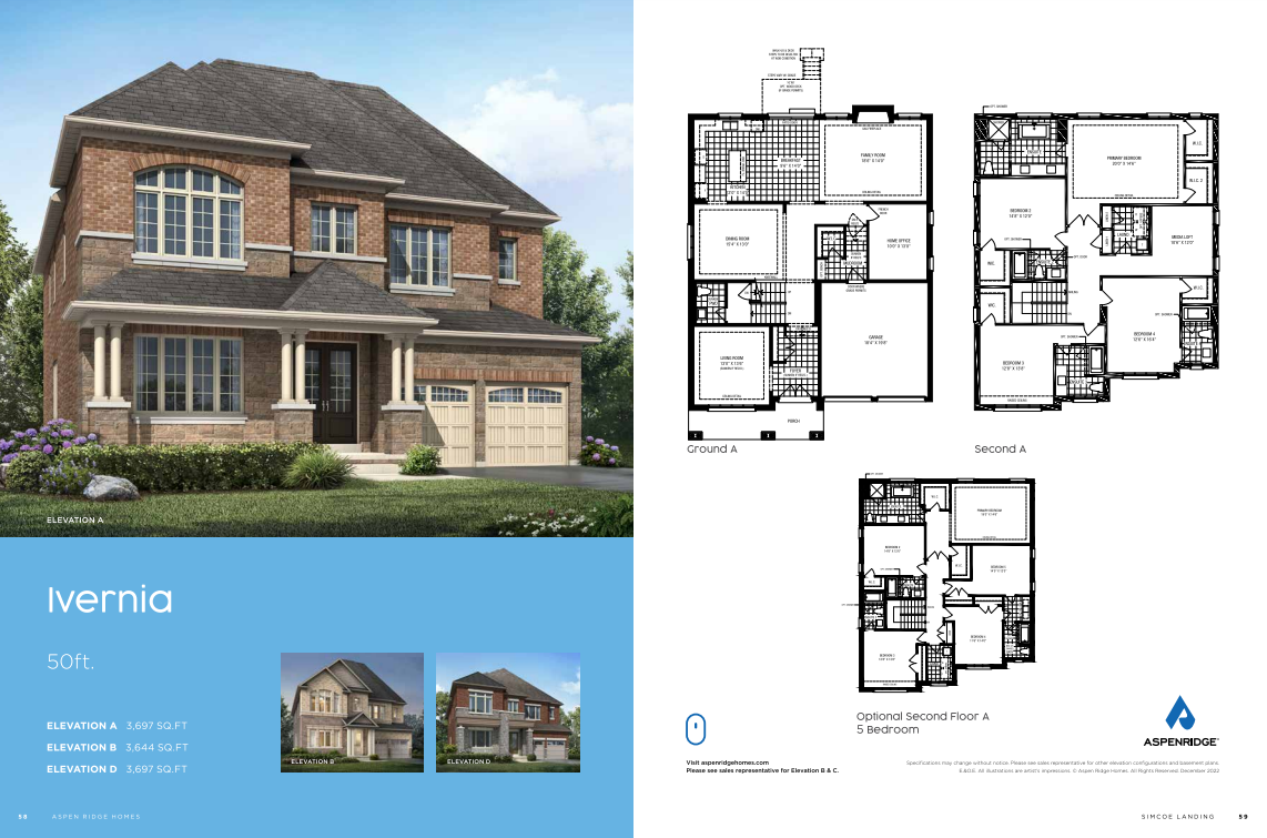 Ivernia A floor plan