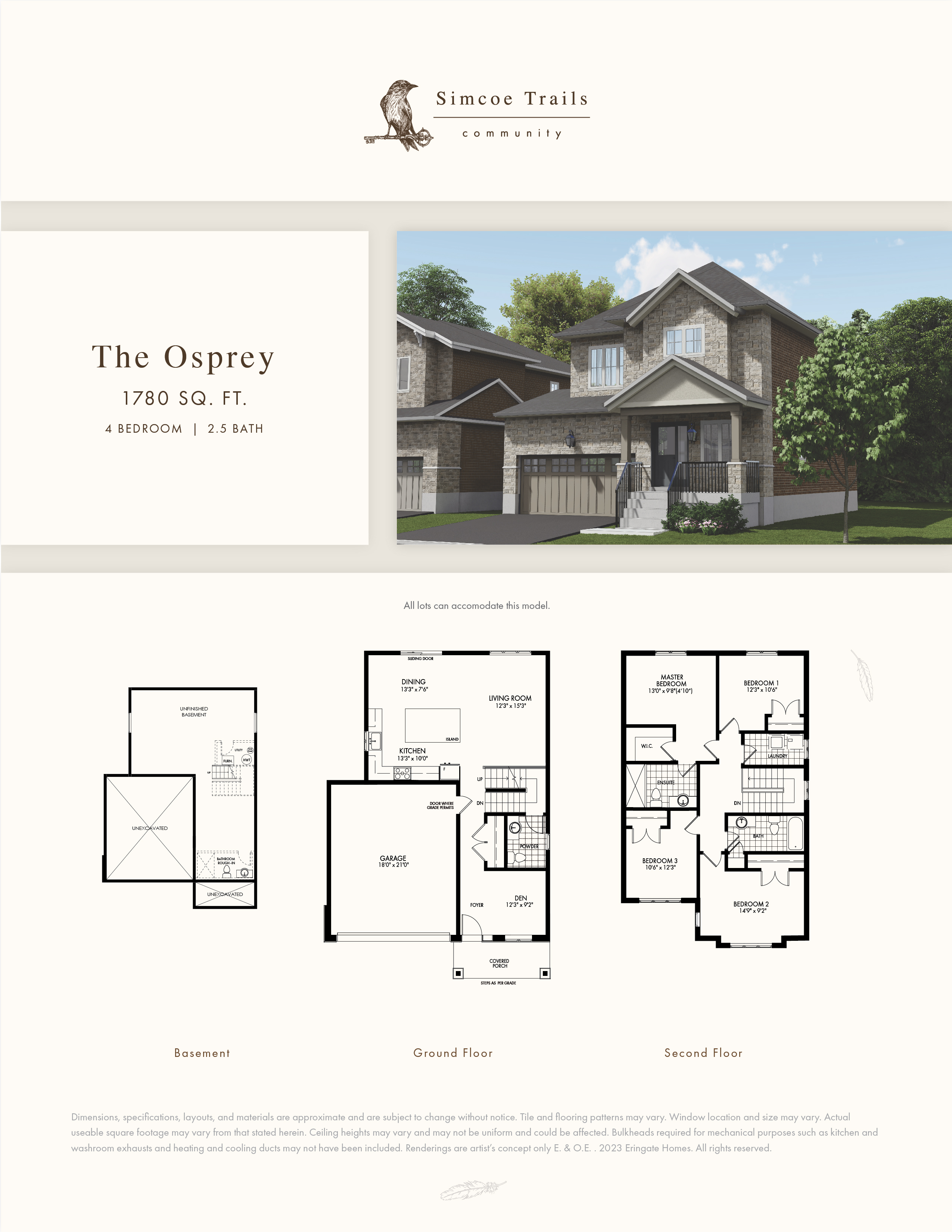 The Osprey floor plan