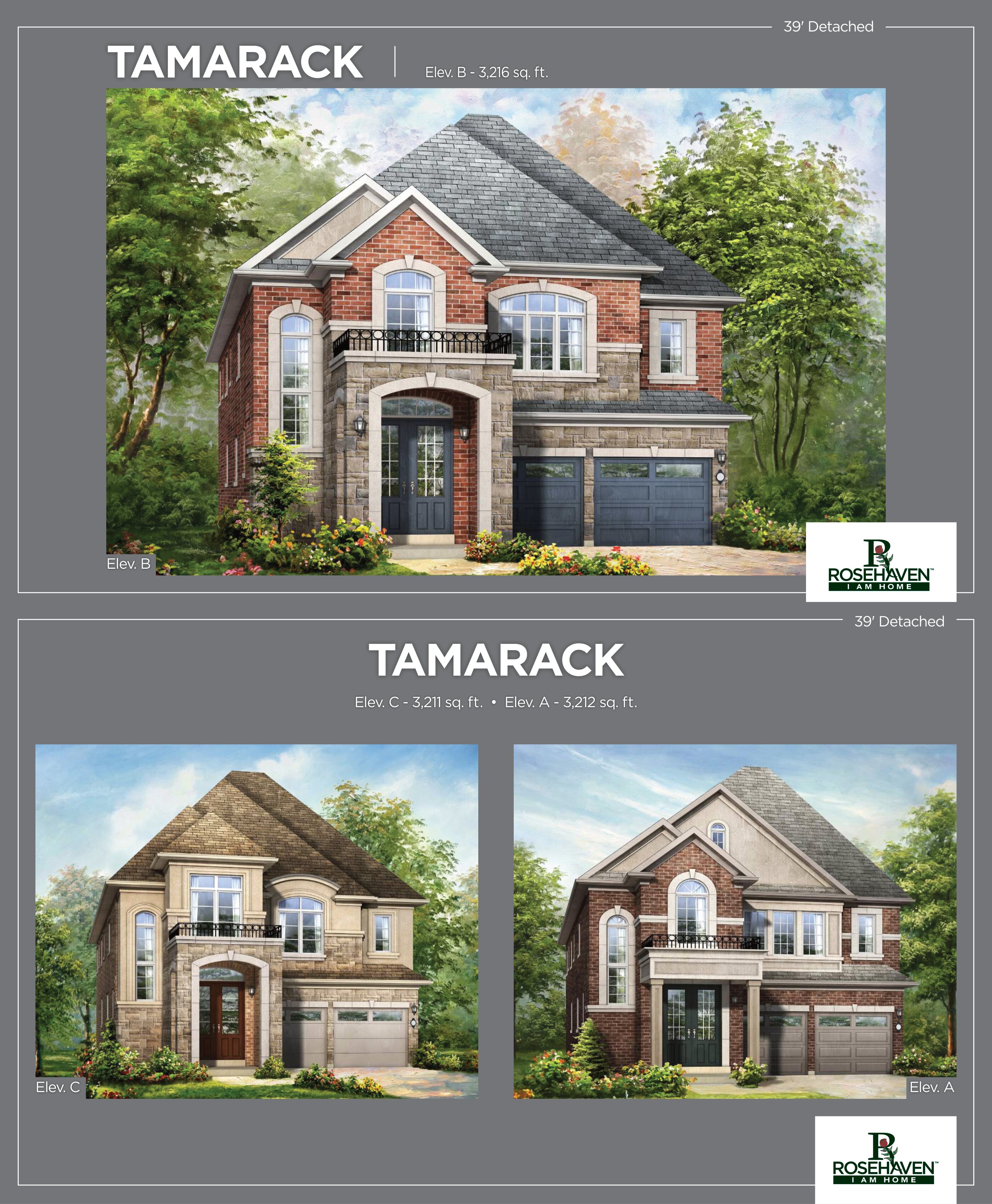 Tamarack - Elev. C floor plan