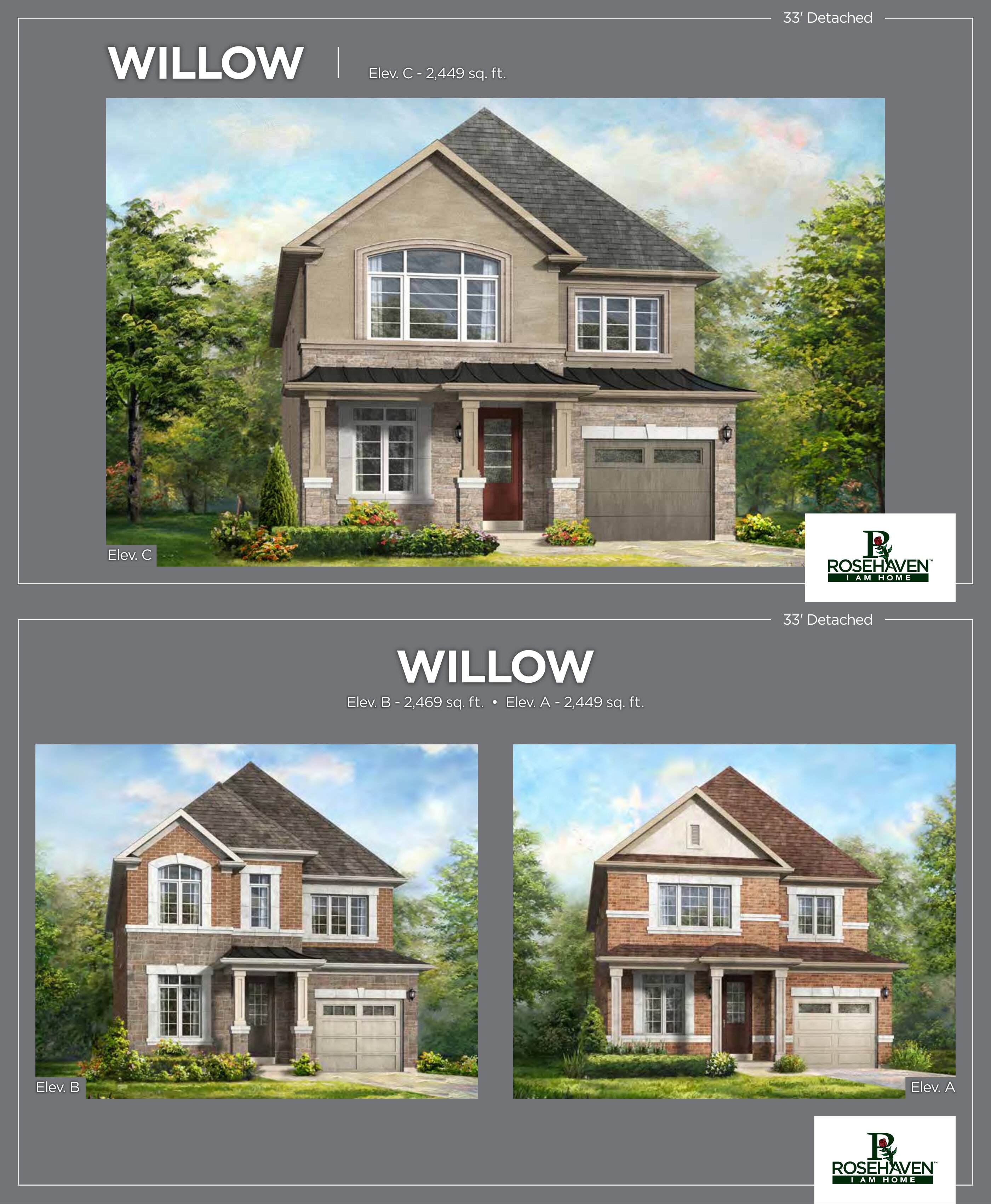 Willow - Elev. C floor plan