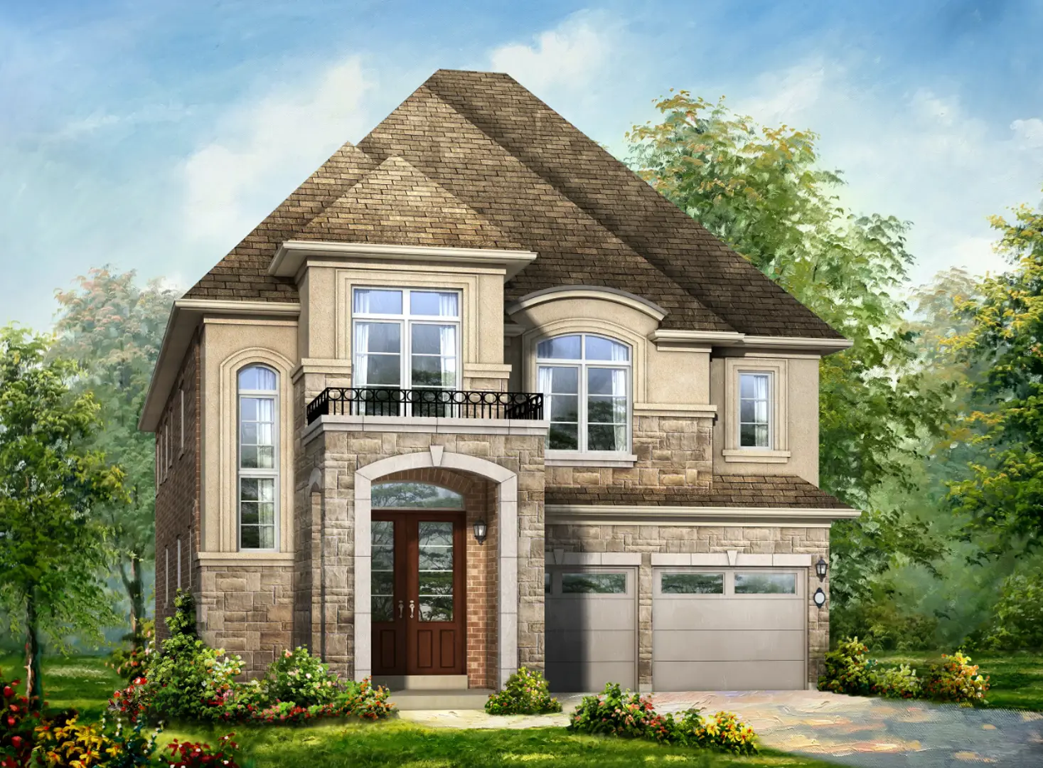 Simcoe Woods, Innisfil. Artist’s rendering.