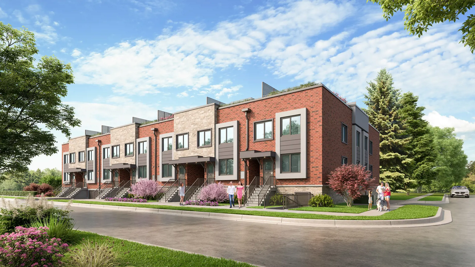 Sky Terraces - Phase 1, Grimsby. Artist’s rendering.