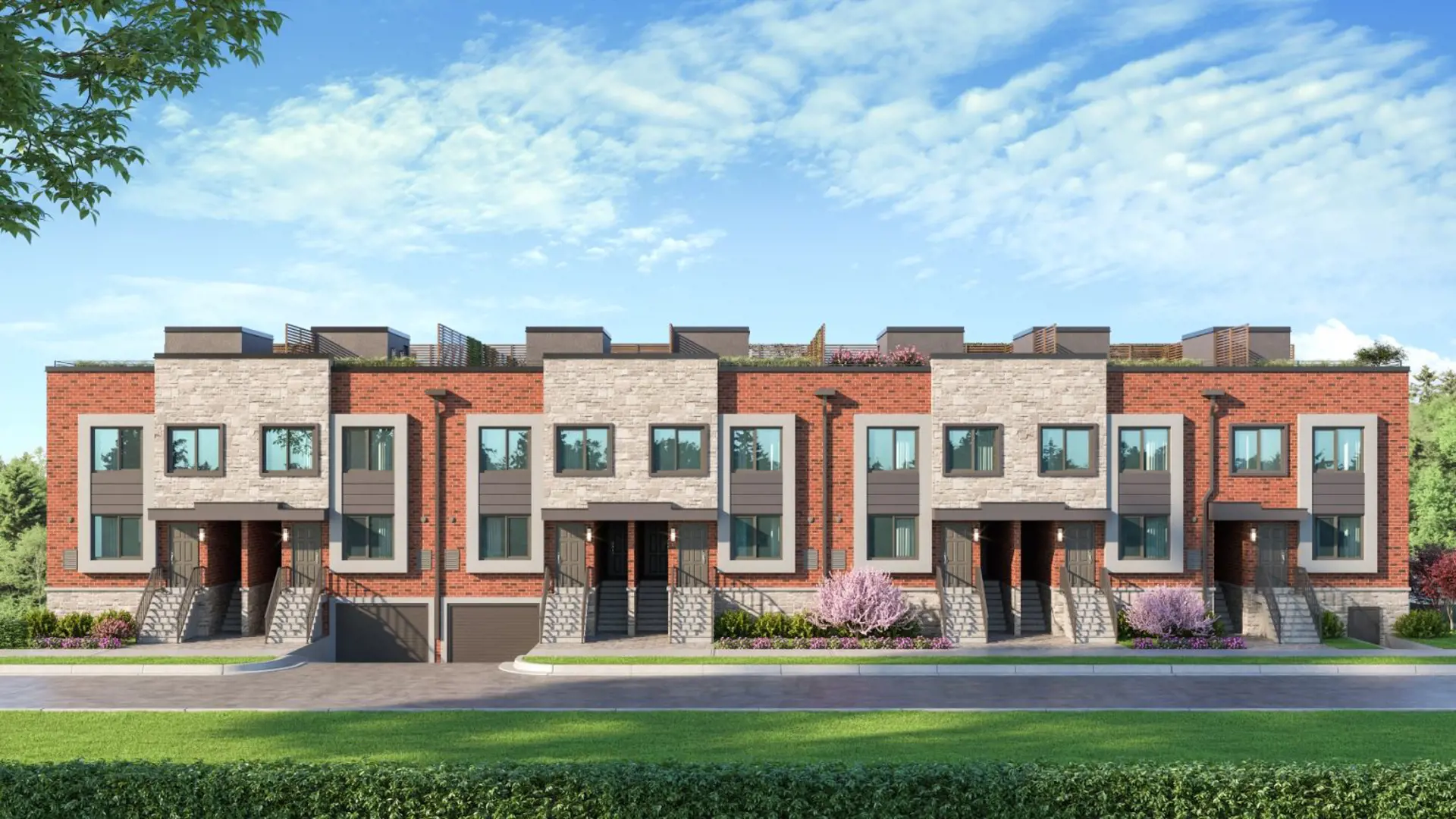 Sky Terraces Grimsby Phase 1, Exterior