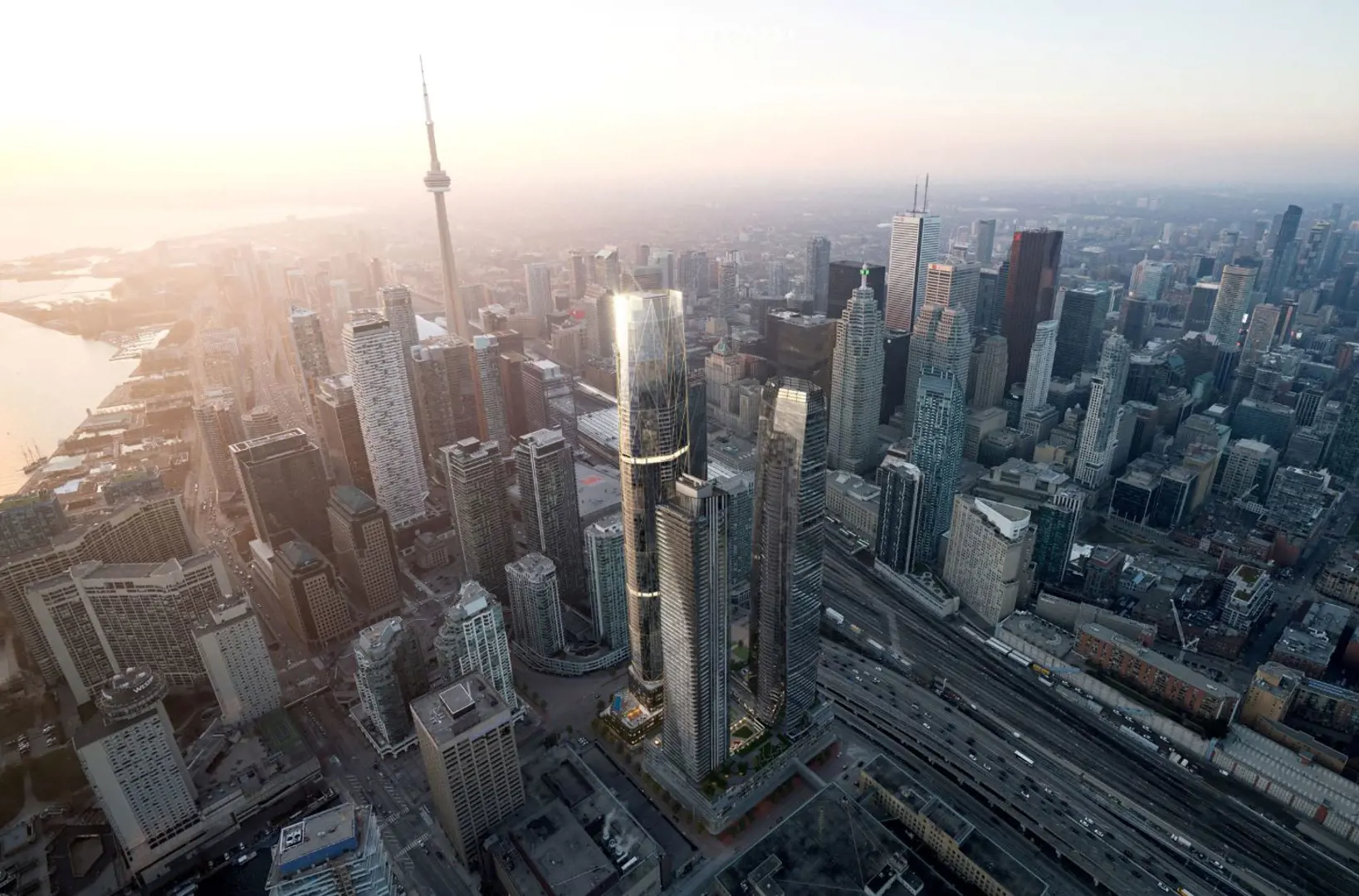 SkyTower at Pinnacle One Yonge, Toronto. Artist’s rendering.