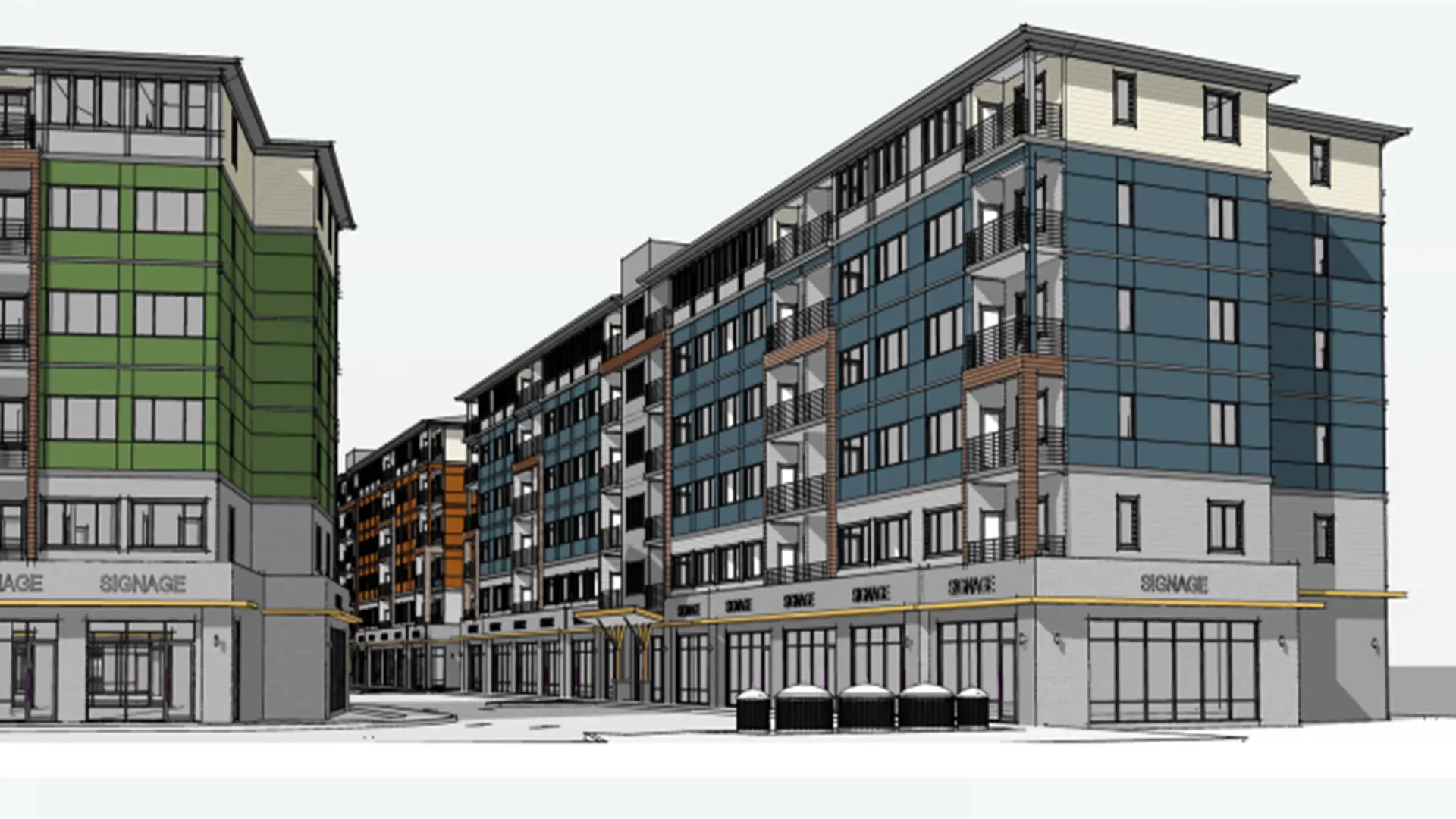Skyway Parade, Calgary. Artist’s rendering.
