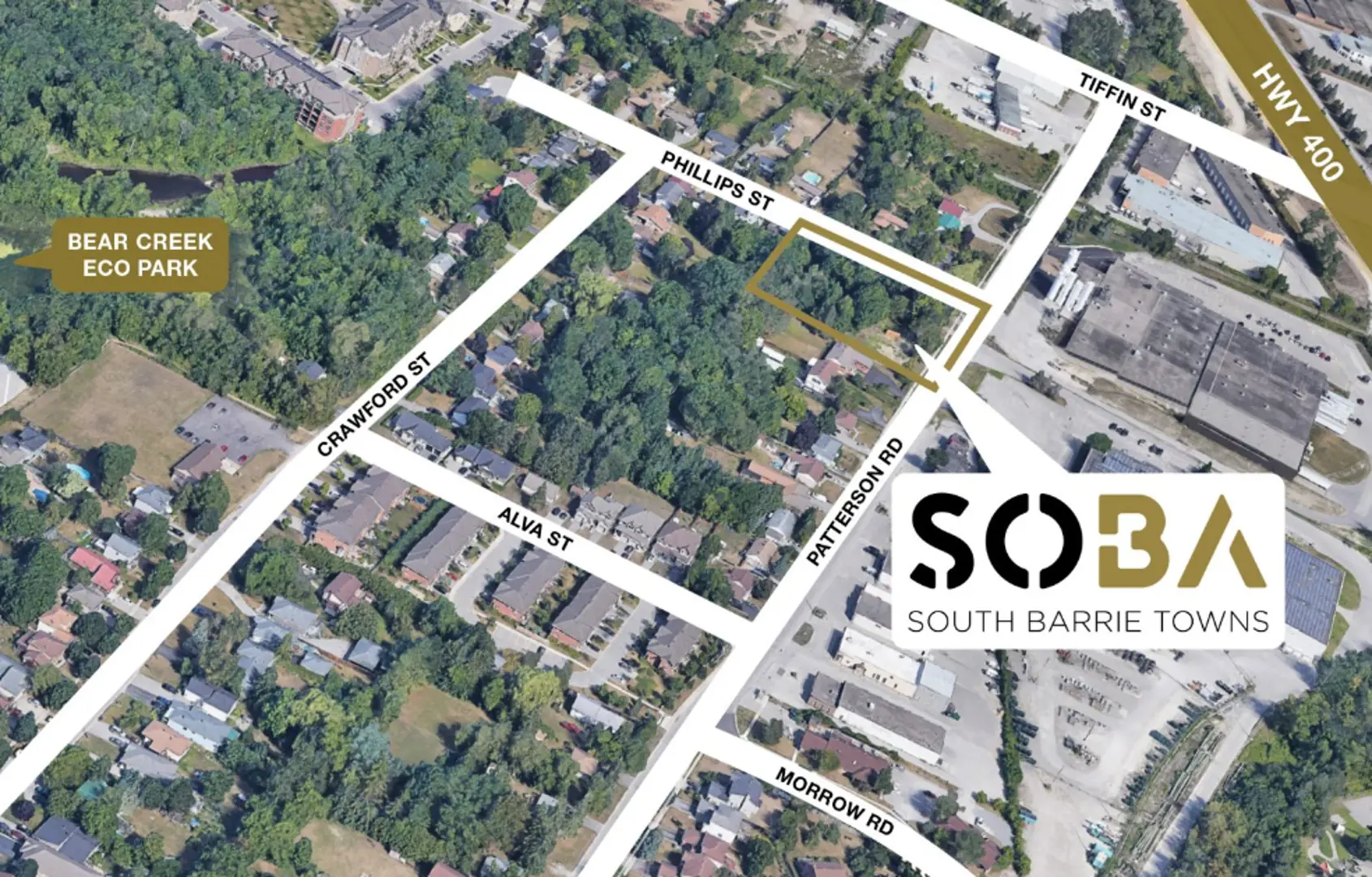 SOBA - South Barrie Towns project imagery