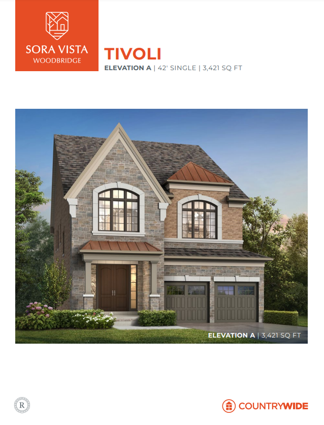 Tivoli - Elev. A plan preview