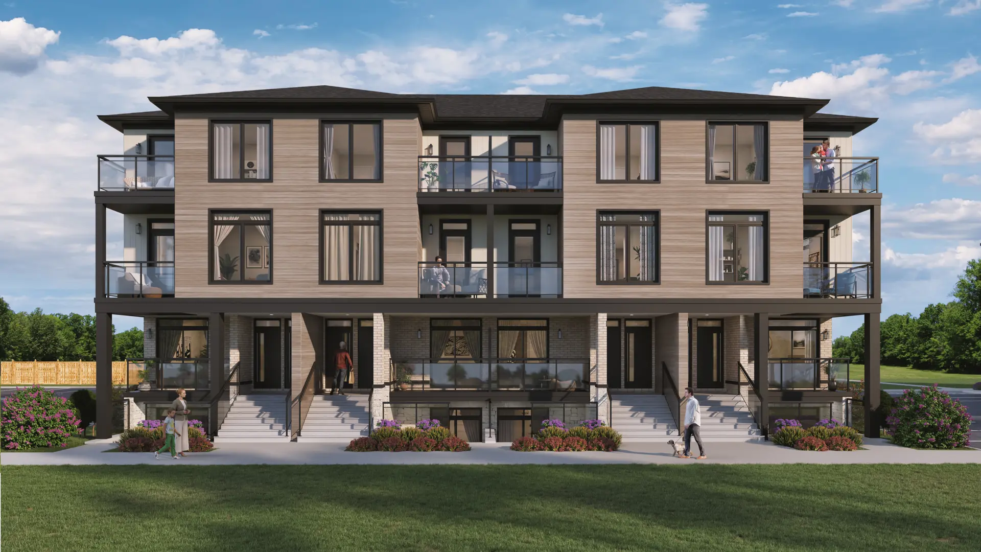 Sorella Towns, Lincoln. Artist’s rendering.
