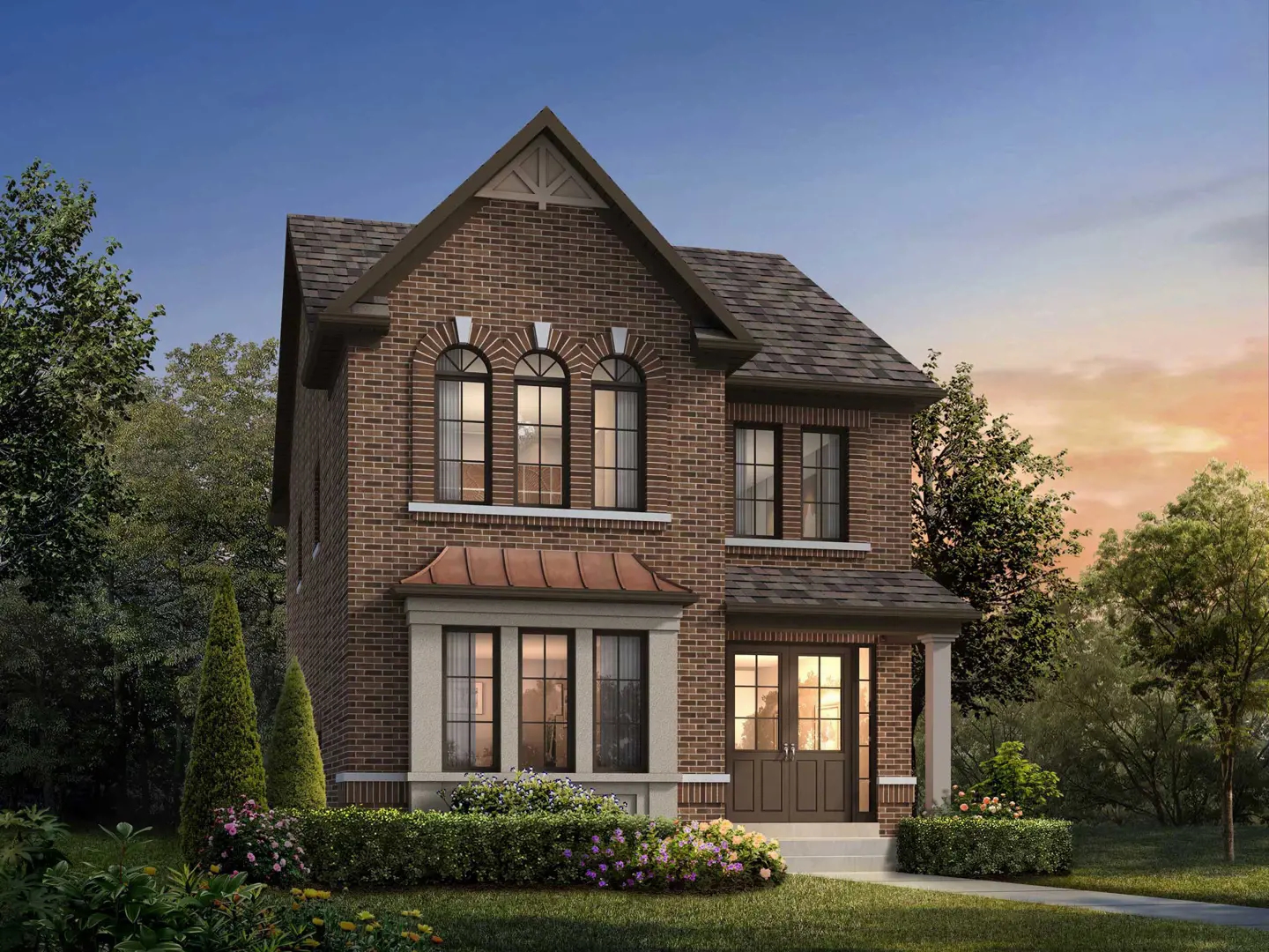 South Cornell by CountryWide Homes rendering 3