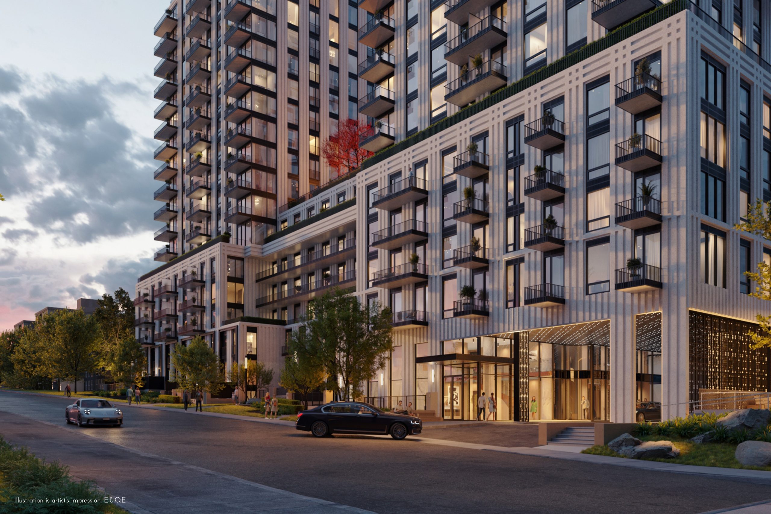 South Forest Hill Residences, Toronto. Artist’s rendering.