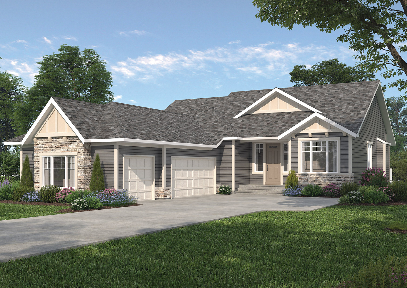 Lancaster II Bungalow plan preview