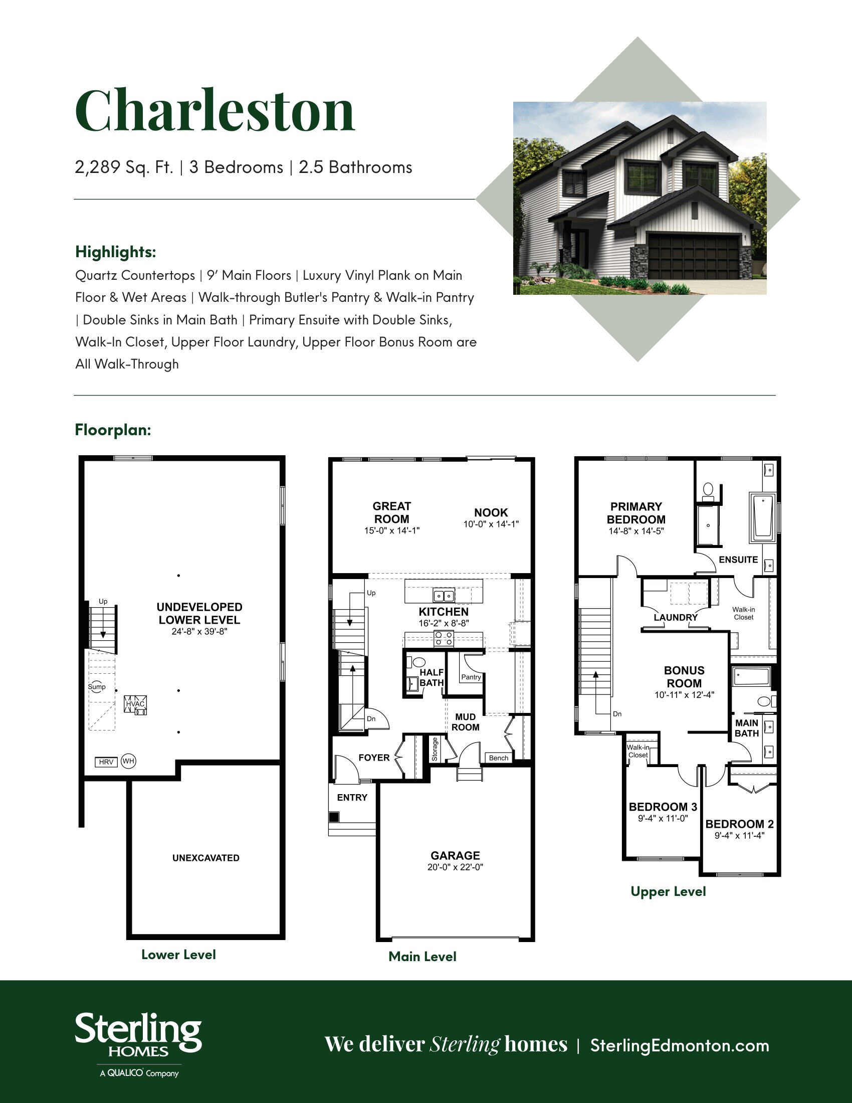 Charleston 26 plan preview