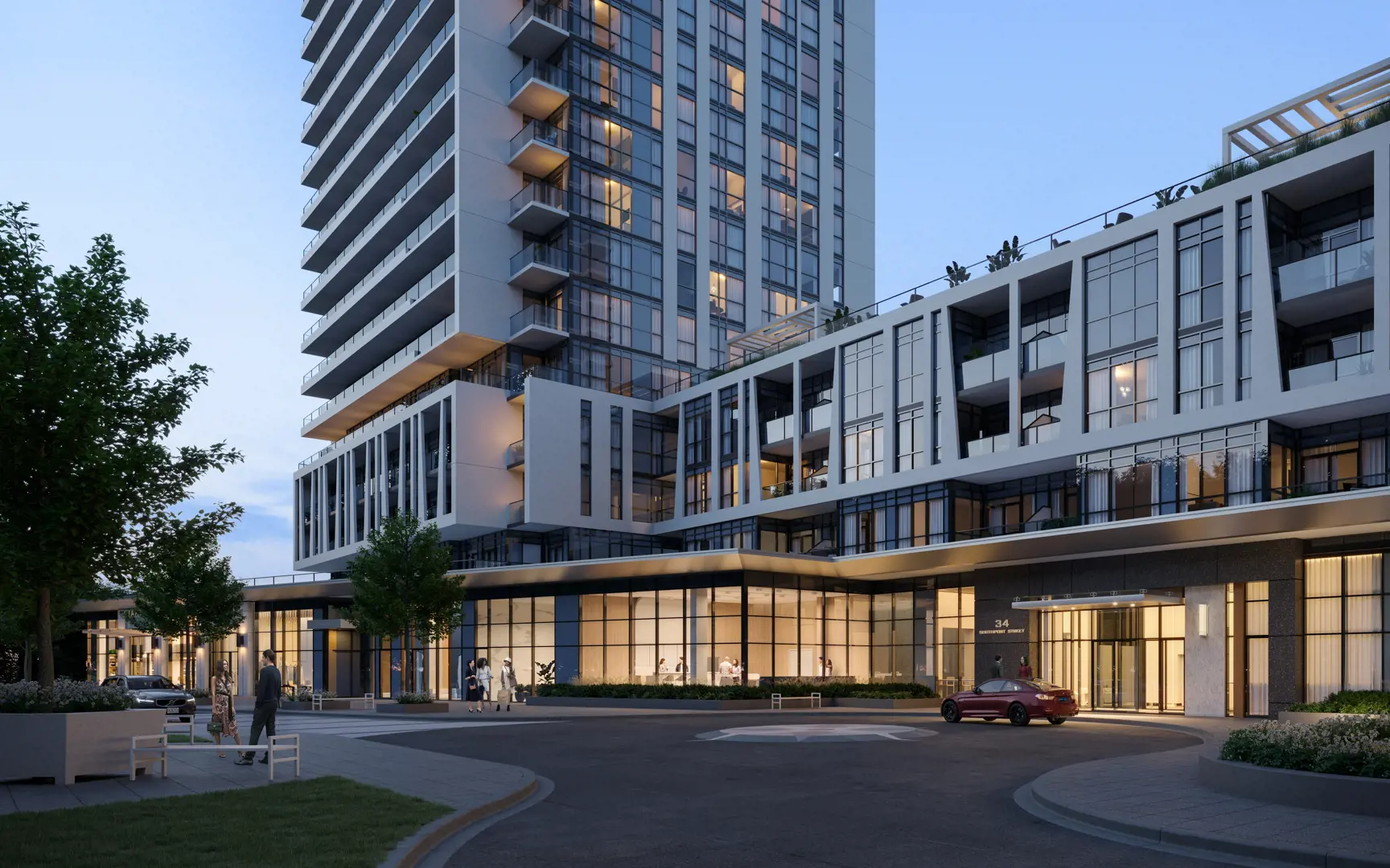 Southport in Swansea - Phase 1, Toronto. Artist’s rendering.