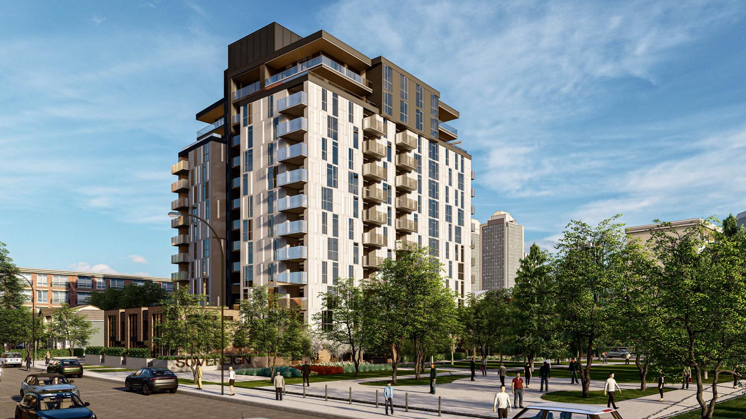 Sovereign on 17th Avenue Condos, Calgary. Artist’s rendering.