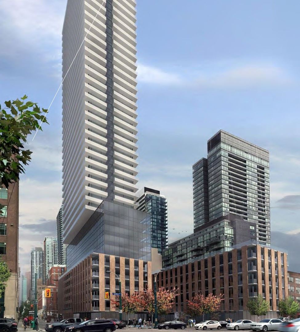 Spadina Adelaide Square Condos, Toronto. Artist’s rendering.