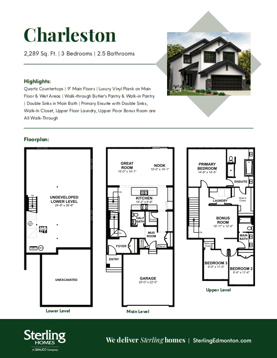 Charleston 26 plan preview