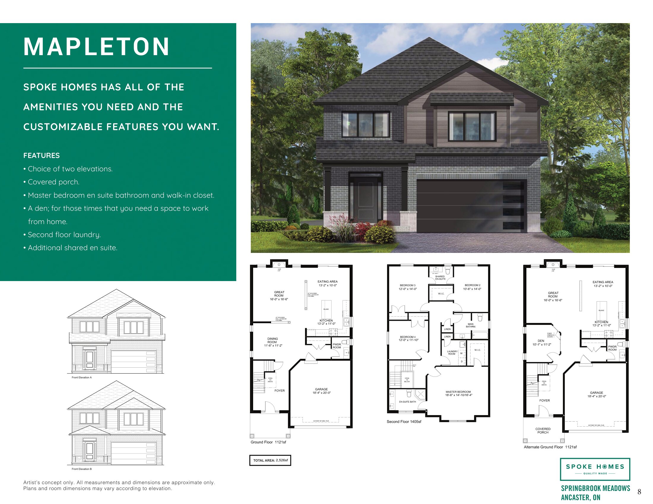 Mapleton plan preview