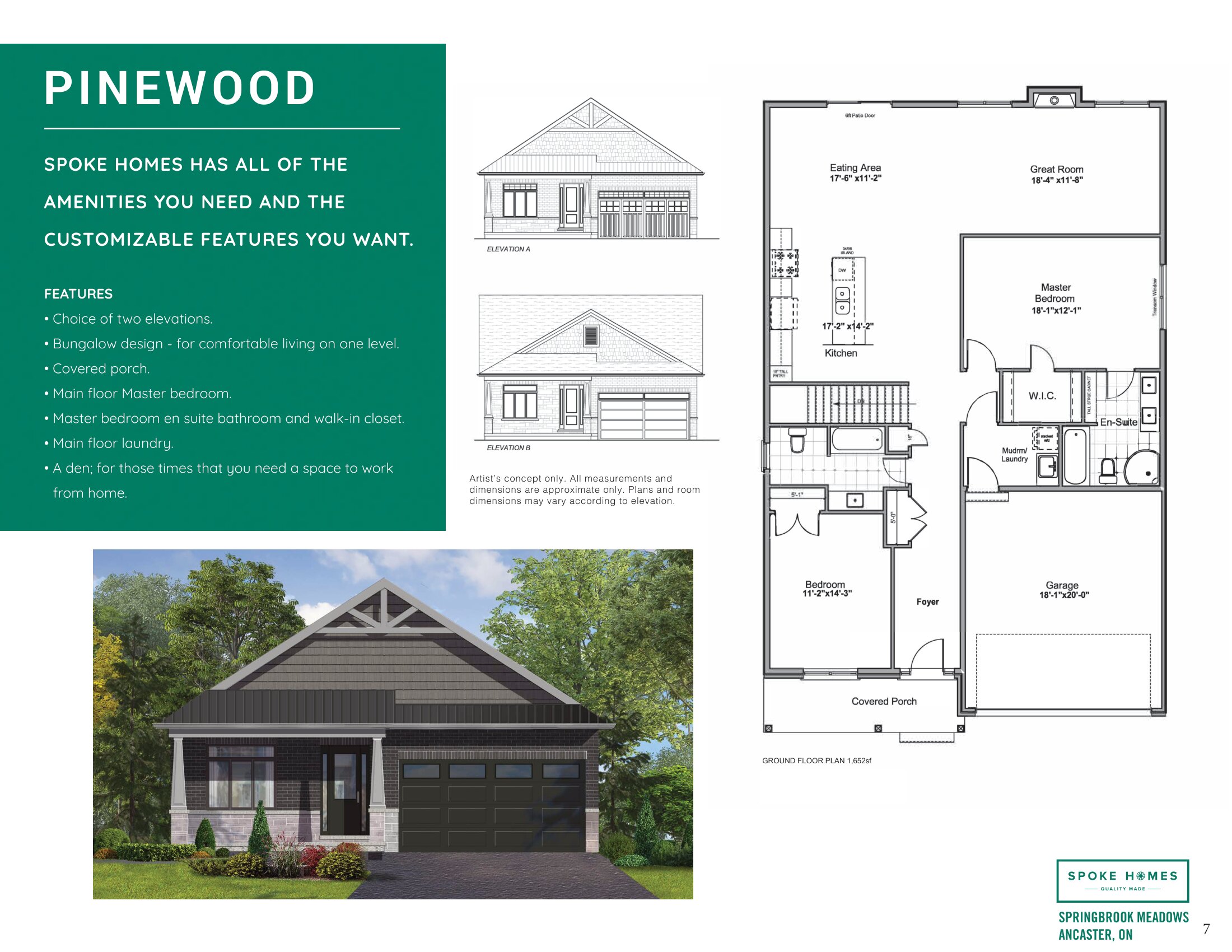 Pinewood plan preview