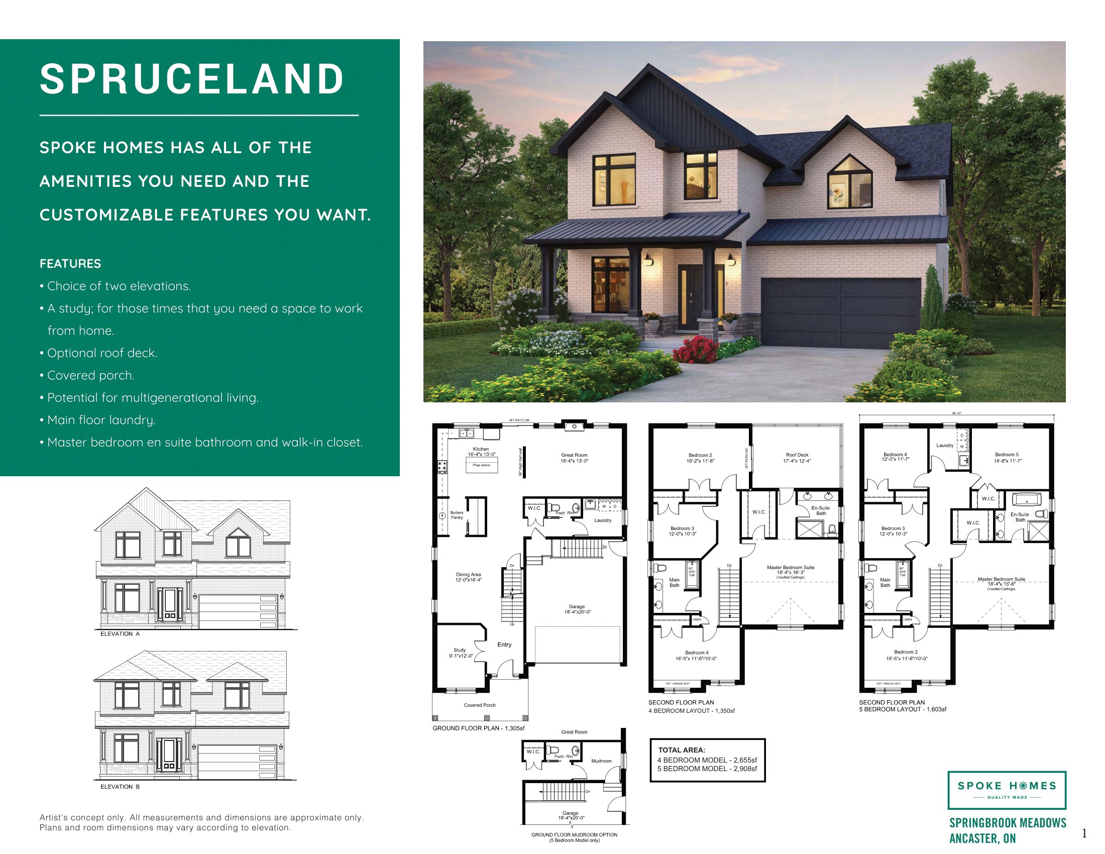 Spruceland plan preview