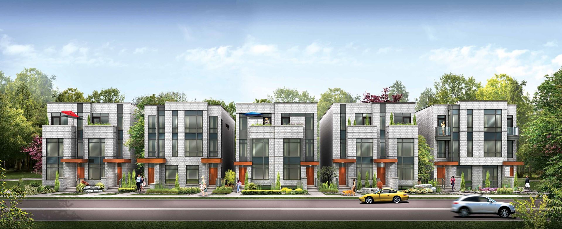 St. Clair Village, Toronto. Artist’s rendering.