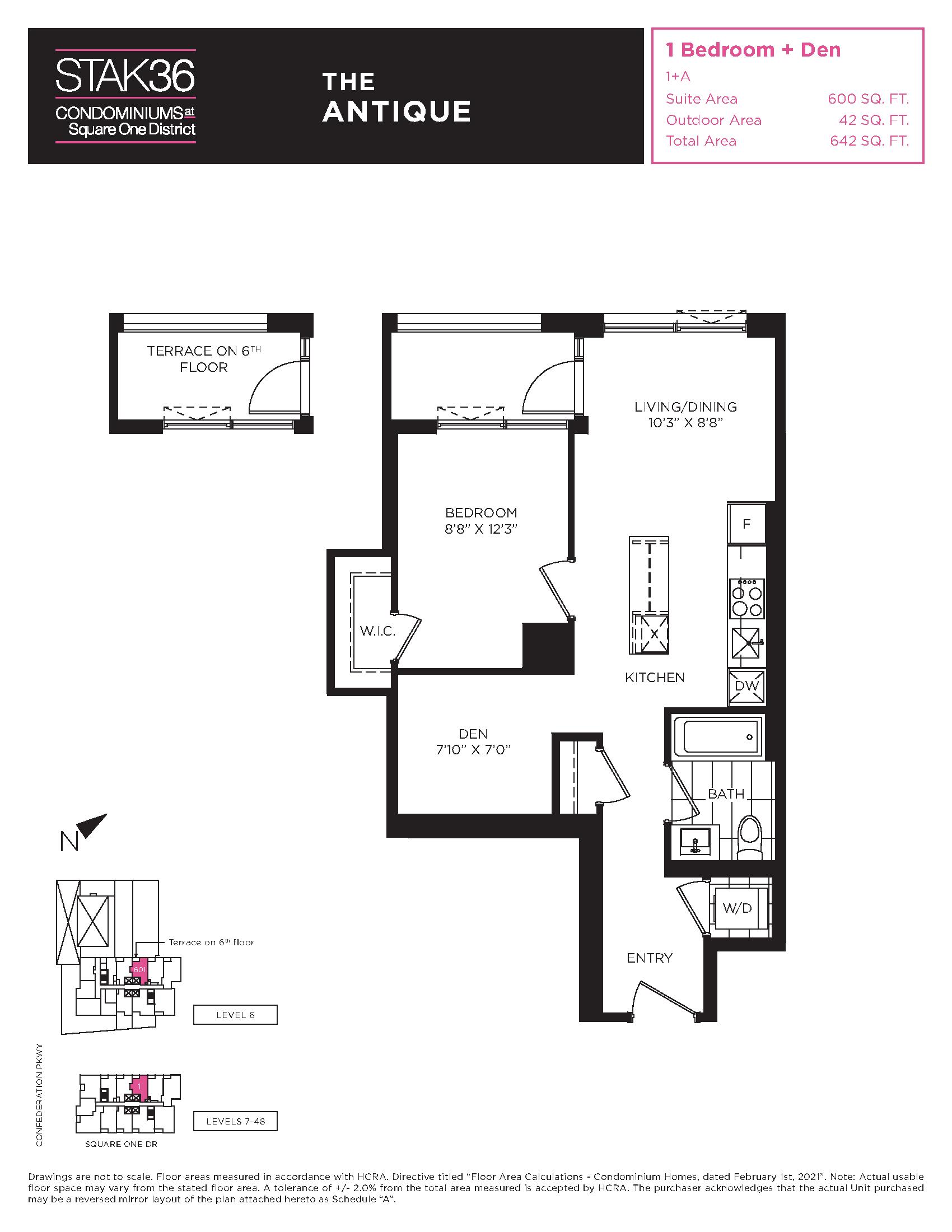 The Antique plan preview