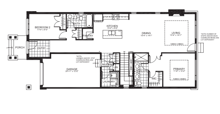 The Clayton floor plan