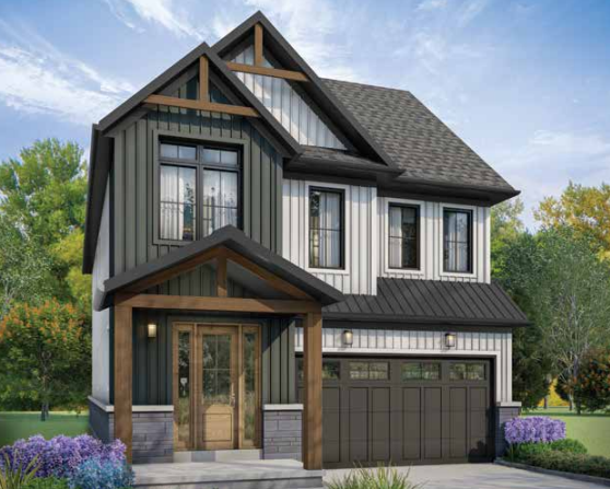 Valleycrest - Elev. A plan preview