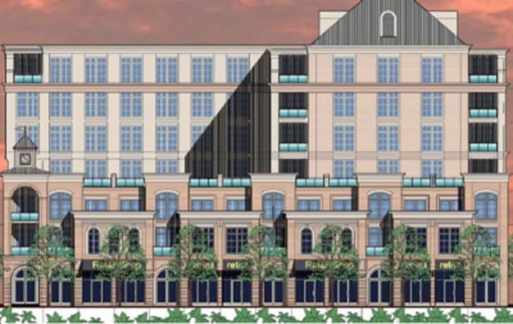 Streetsville Village Residences - Phase 1, Mississauga. Artist’s rendering.