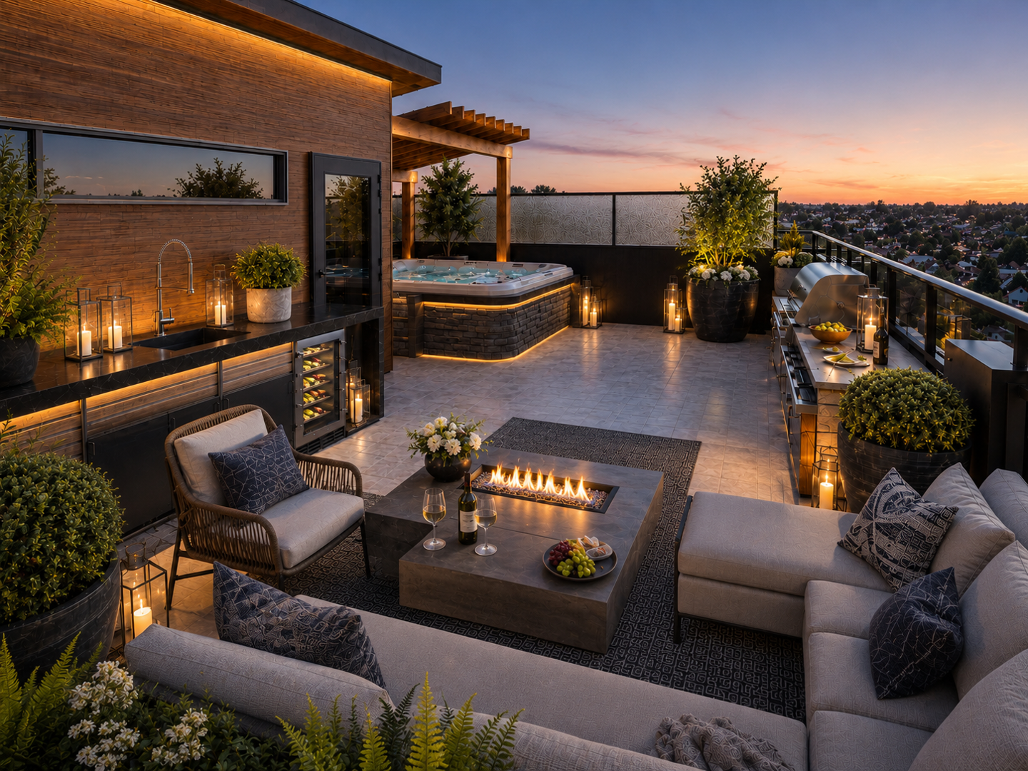 Summerset, Surrey. Artist’s rendering.
