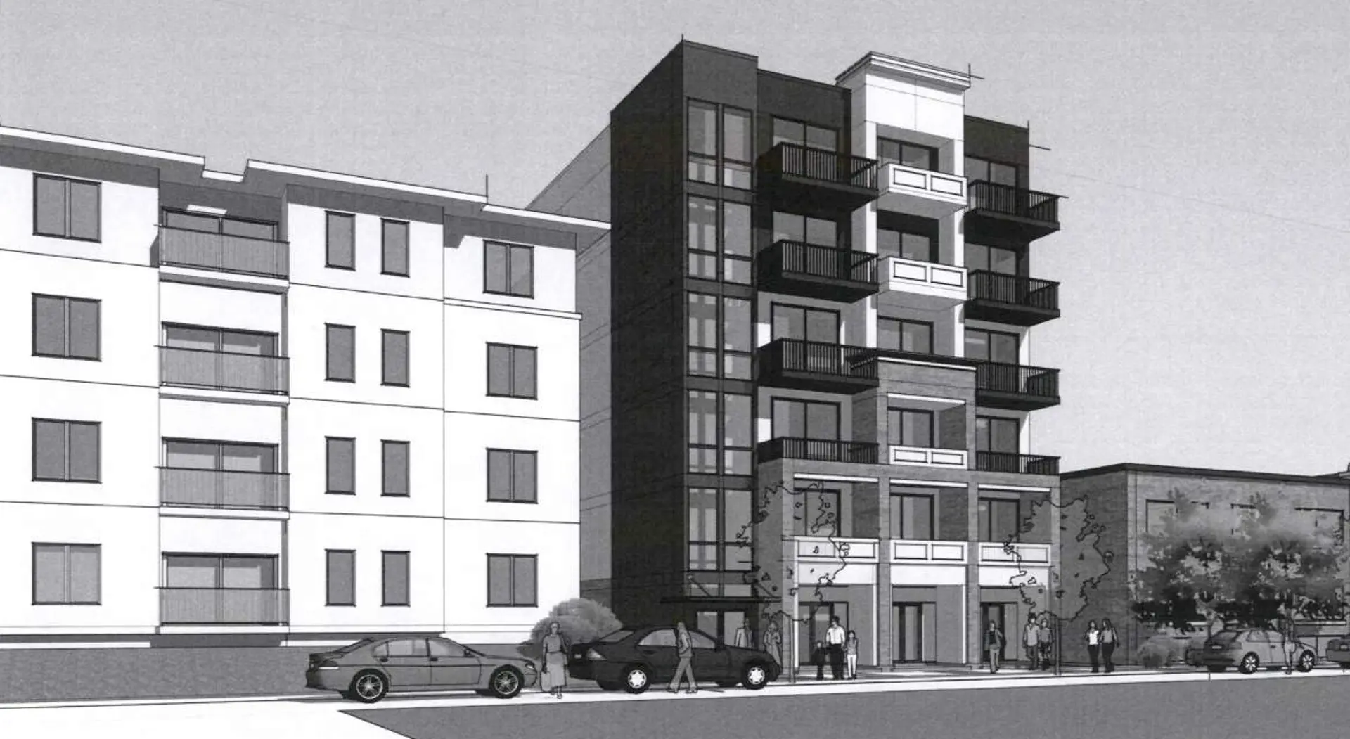 Sunalta Multi-Residential, Calgary. Artist’s rendering.