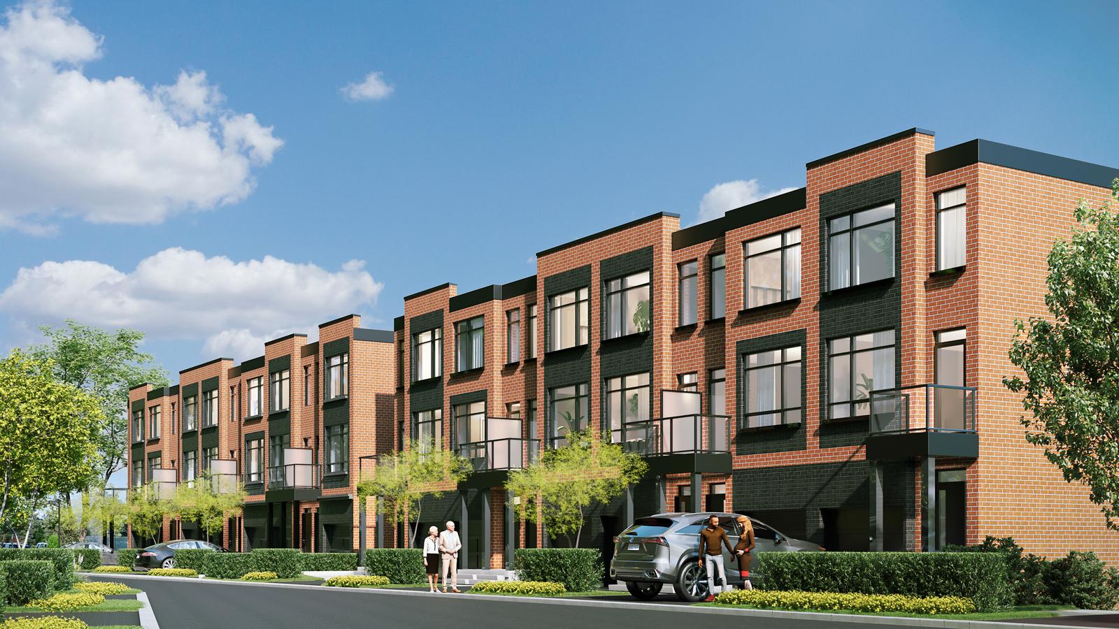 Sundara Towns, Toronto. Artist’s rendering.