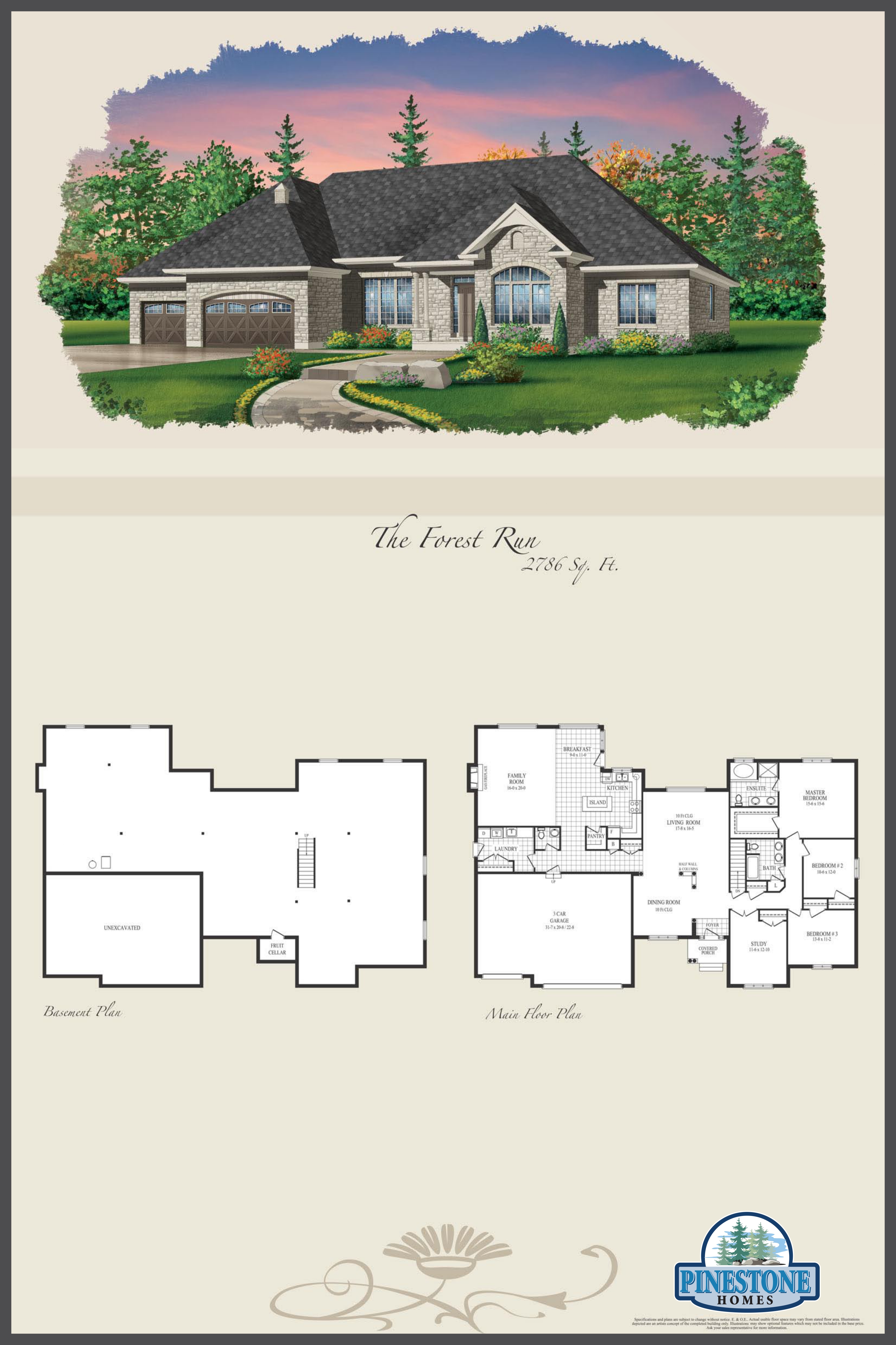 The Forest Run plan preview