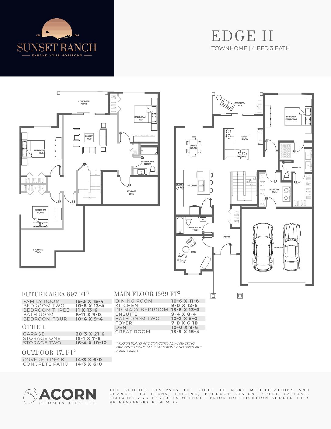 Edge II floor plan