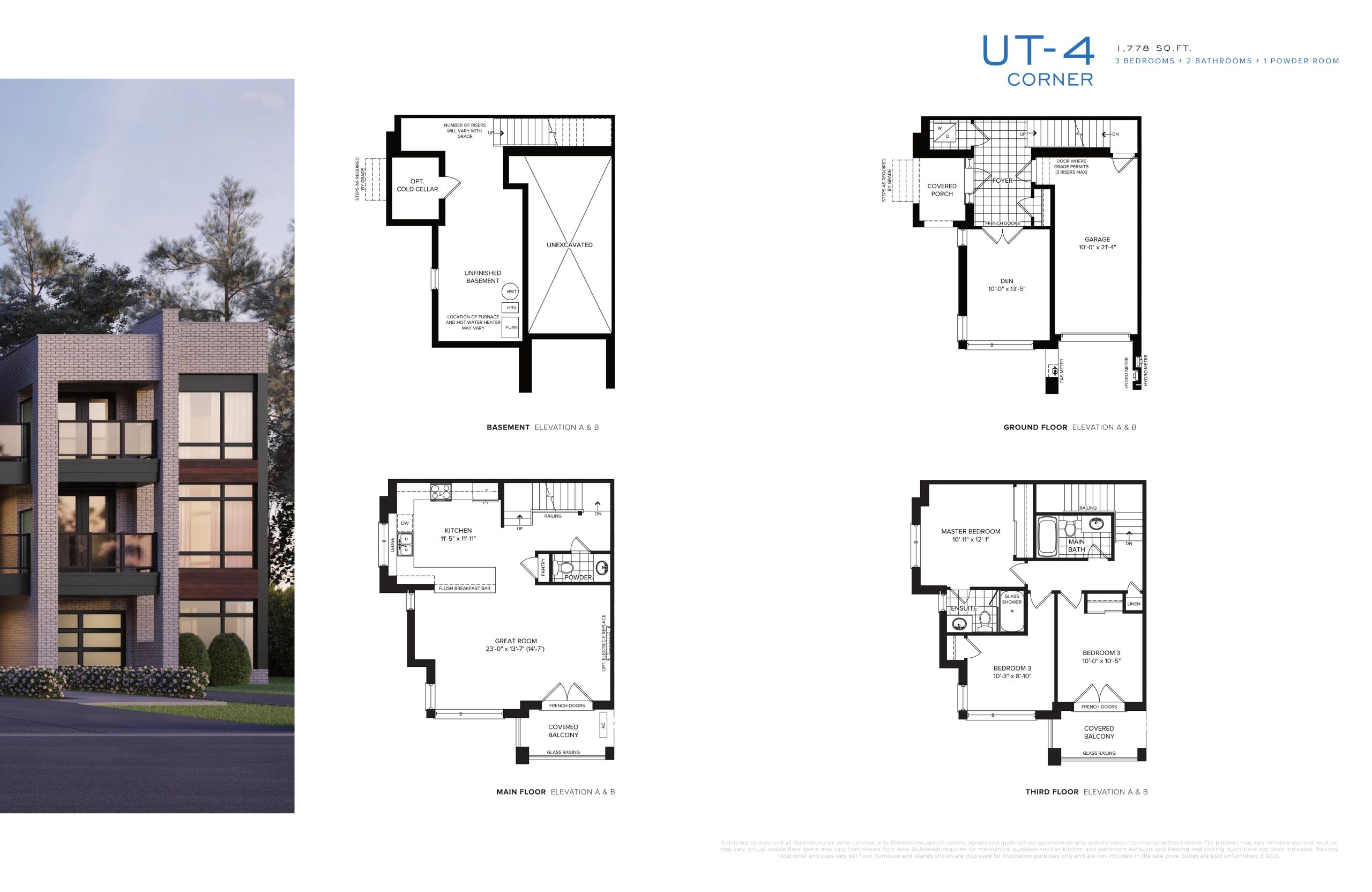 UT-4 Corner plan preview
