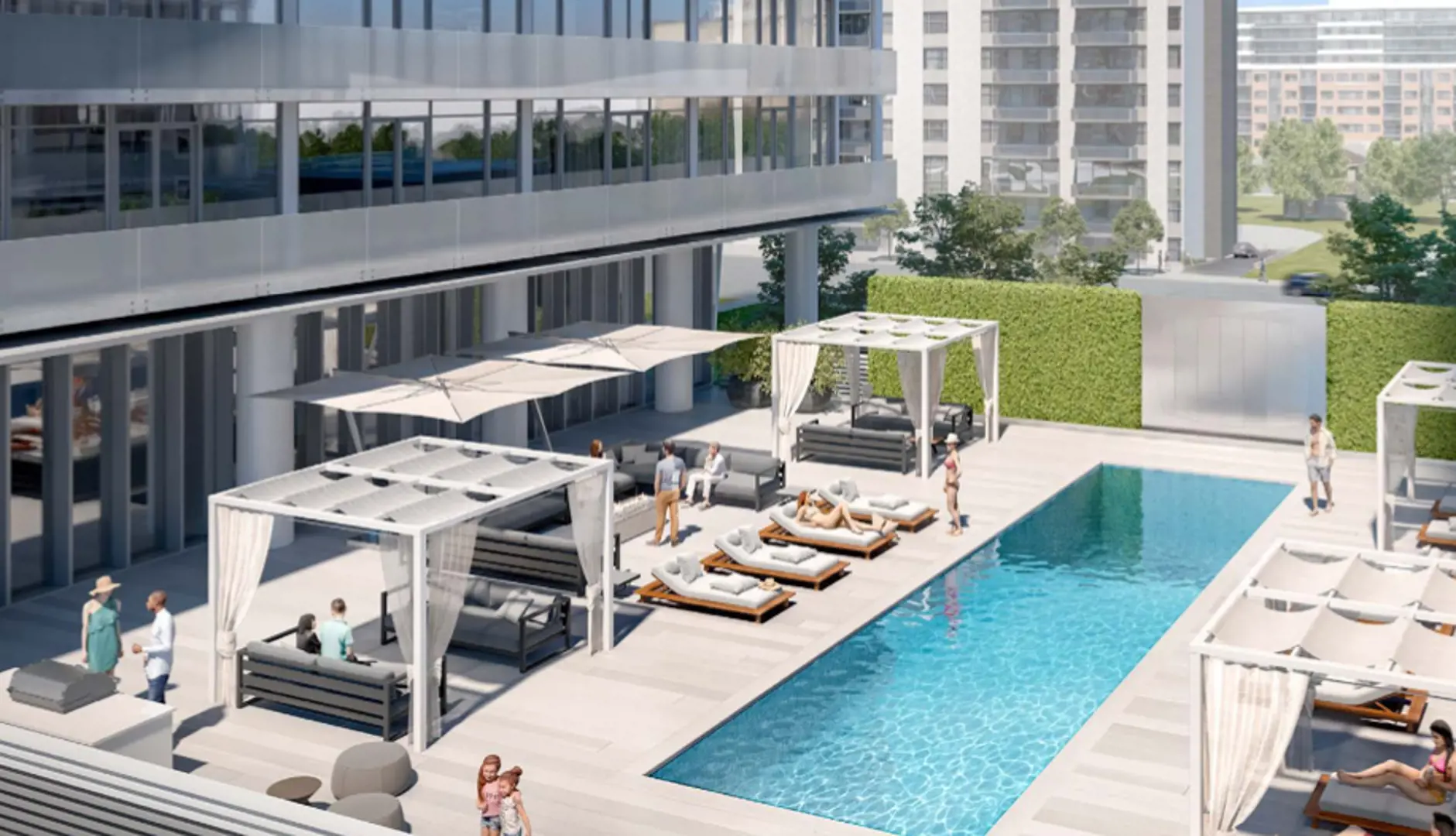 Television City Condos Sky Lounge