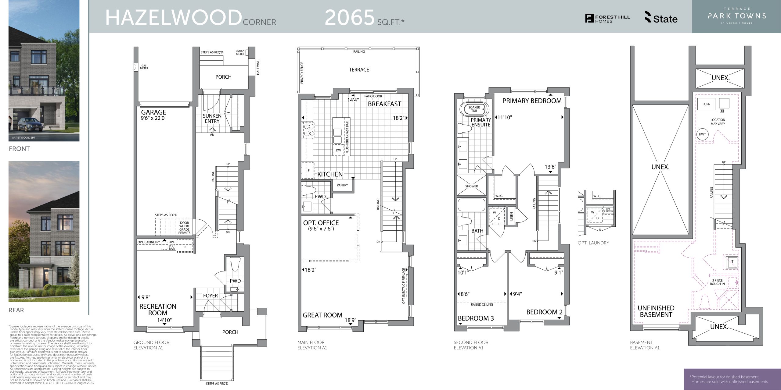 Hazelwood Corner plan preview