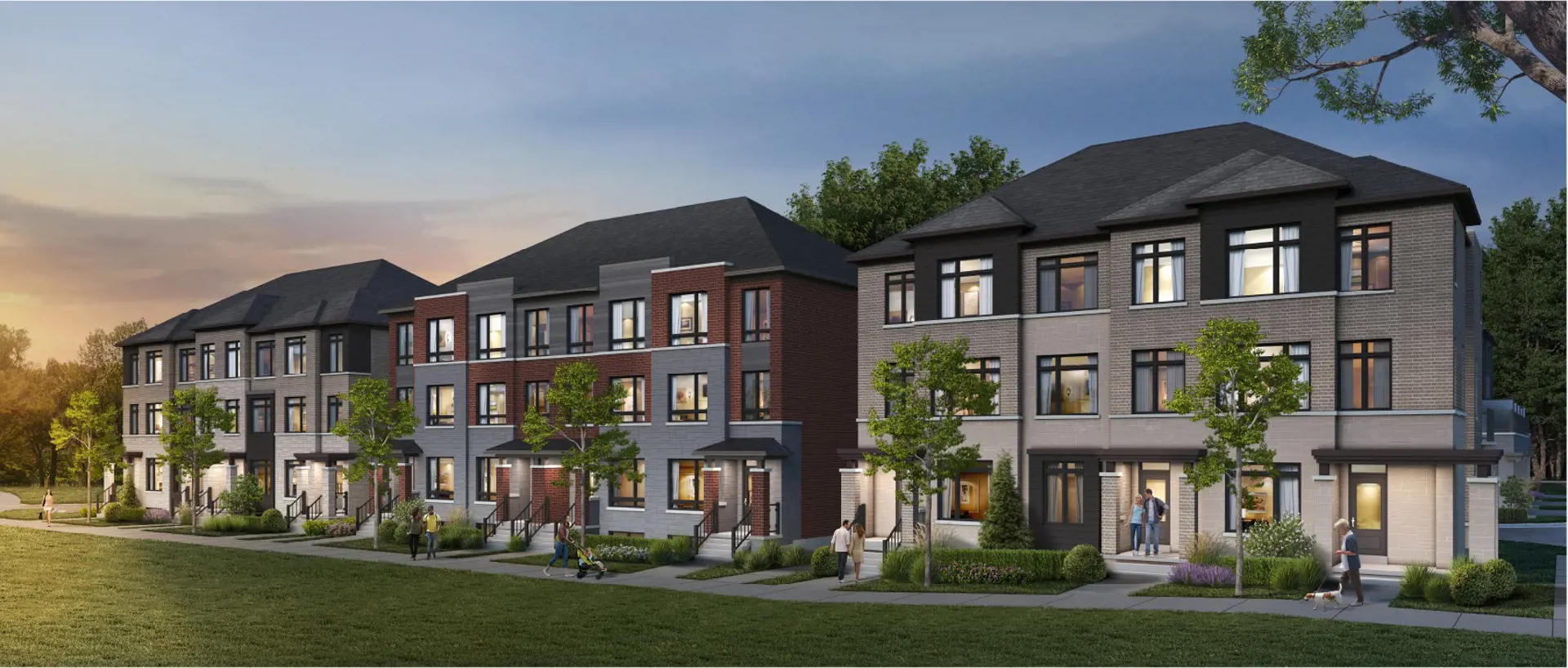Terrace Park Towns, Markham. Artist’s rendering.