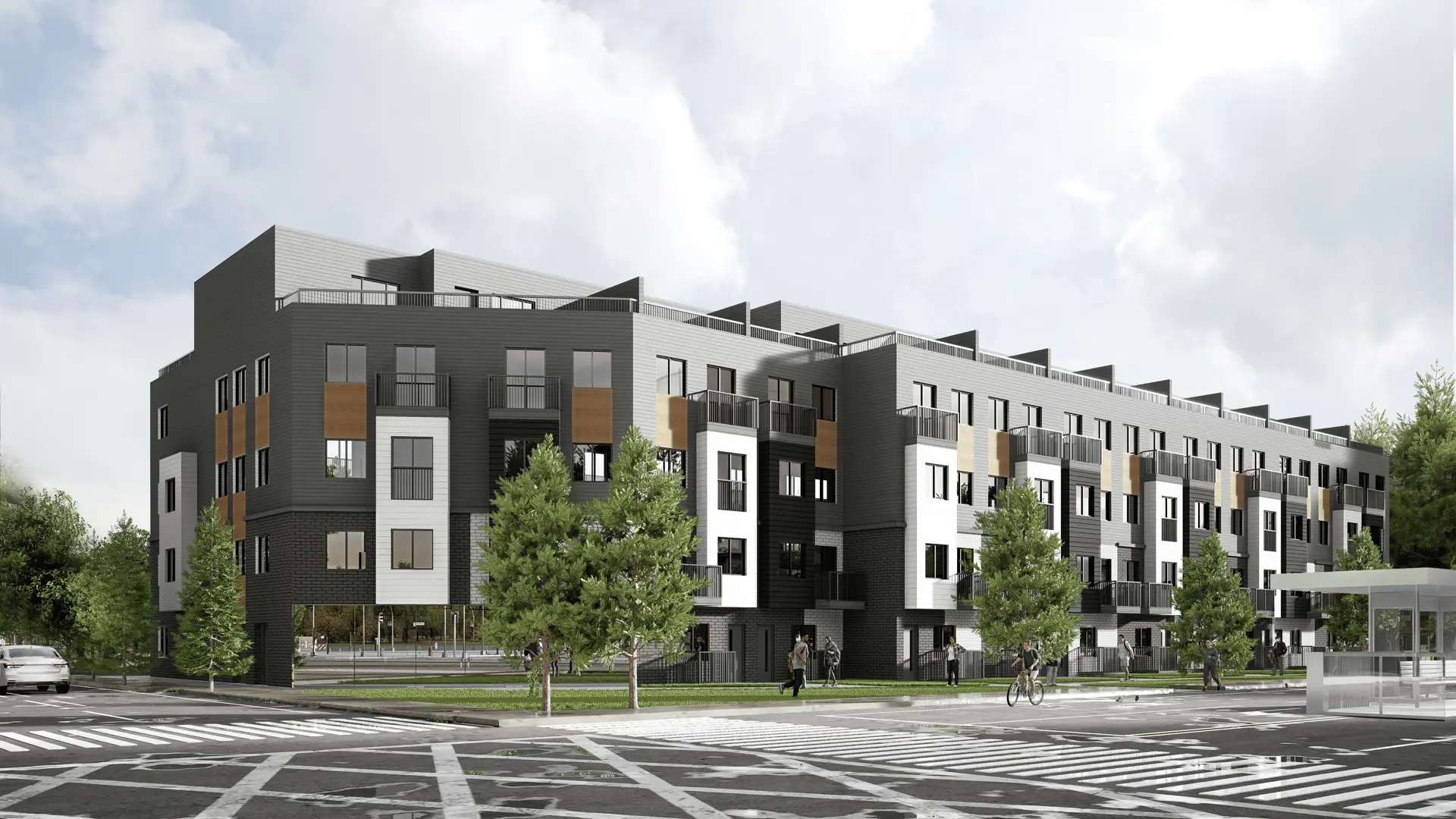 Textbook Towns, Toronto. Artist’s rendering.