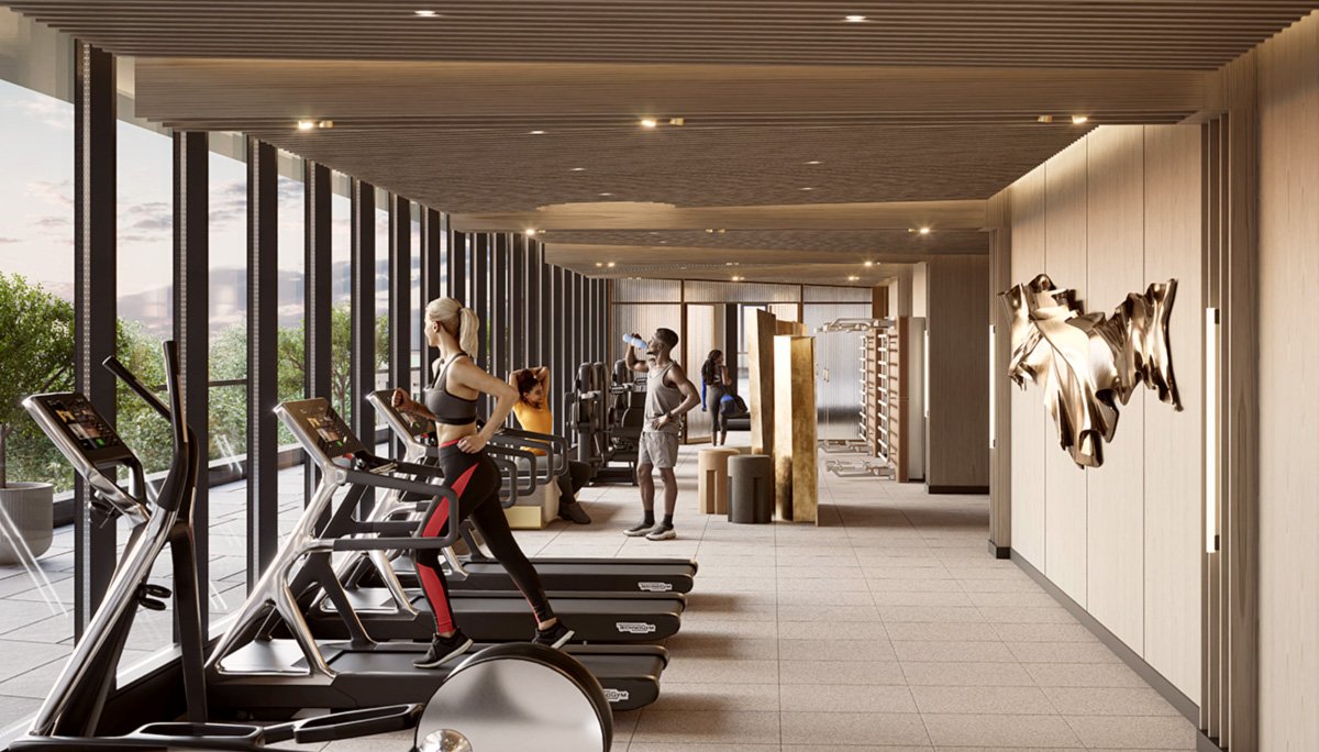 New Condominium with a fully stacked premium fitness centre