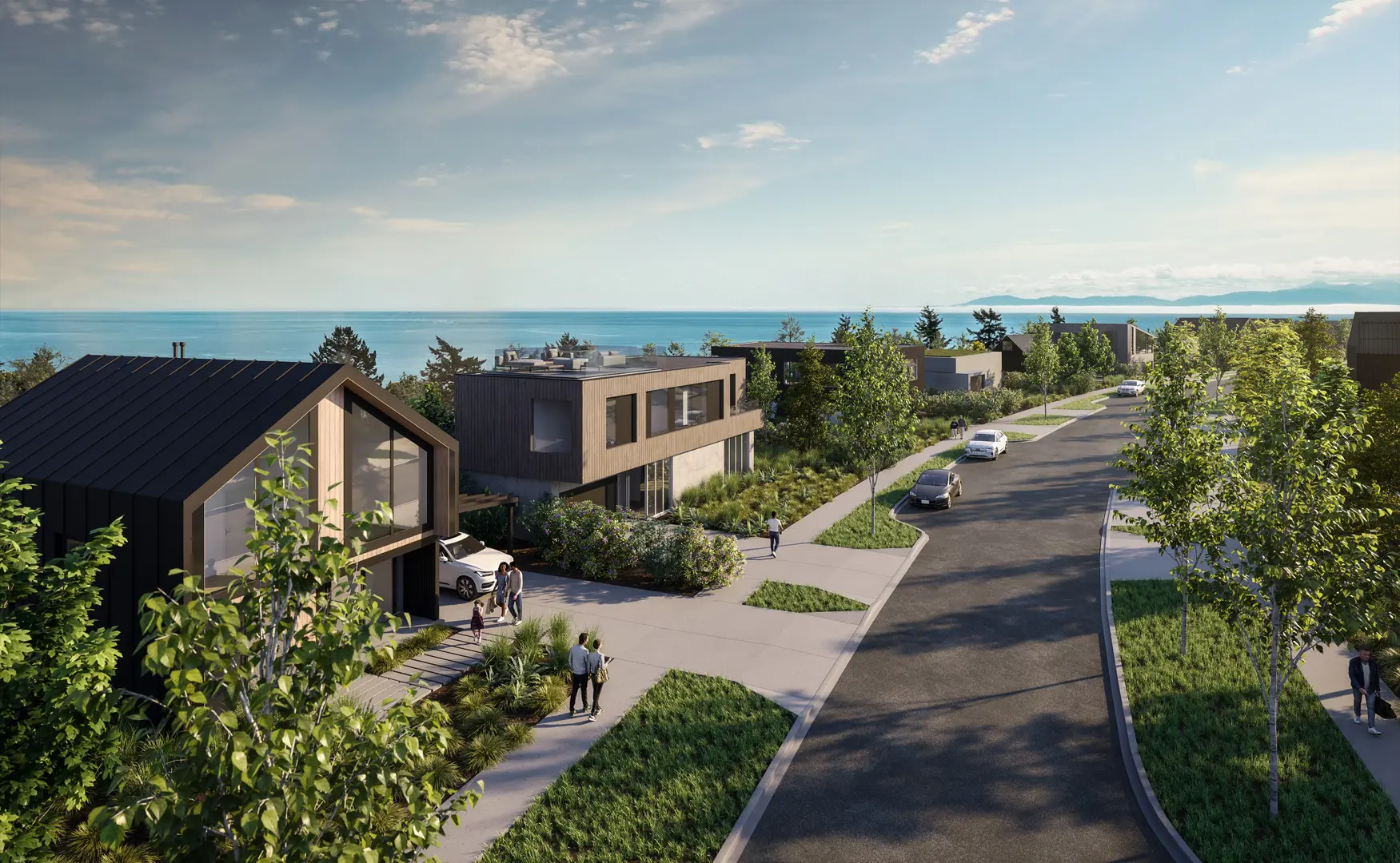 The Beachlands - Single Family Home Lots, Colwood. Artist’s rendering.