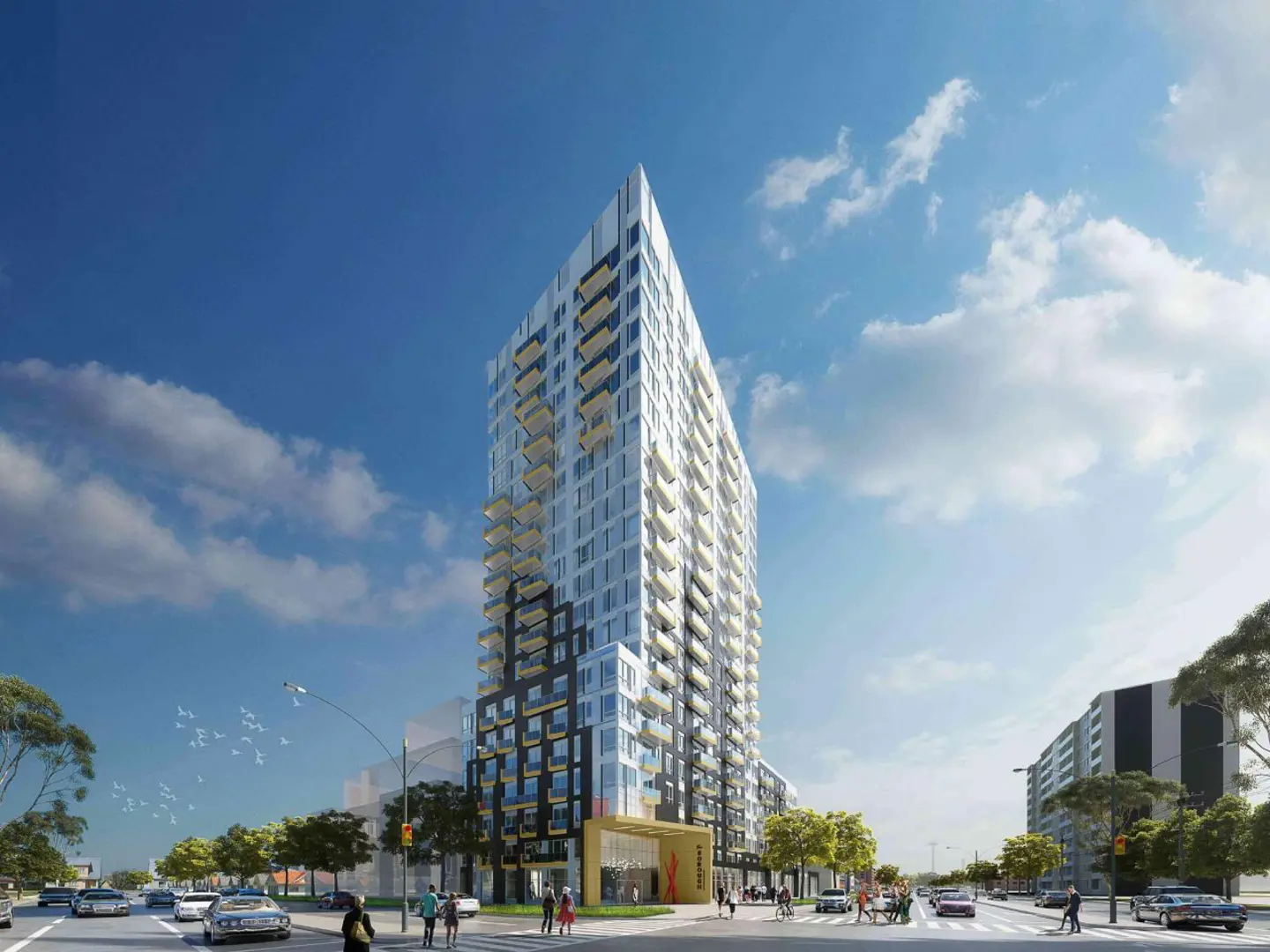 The Borough rendering