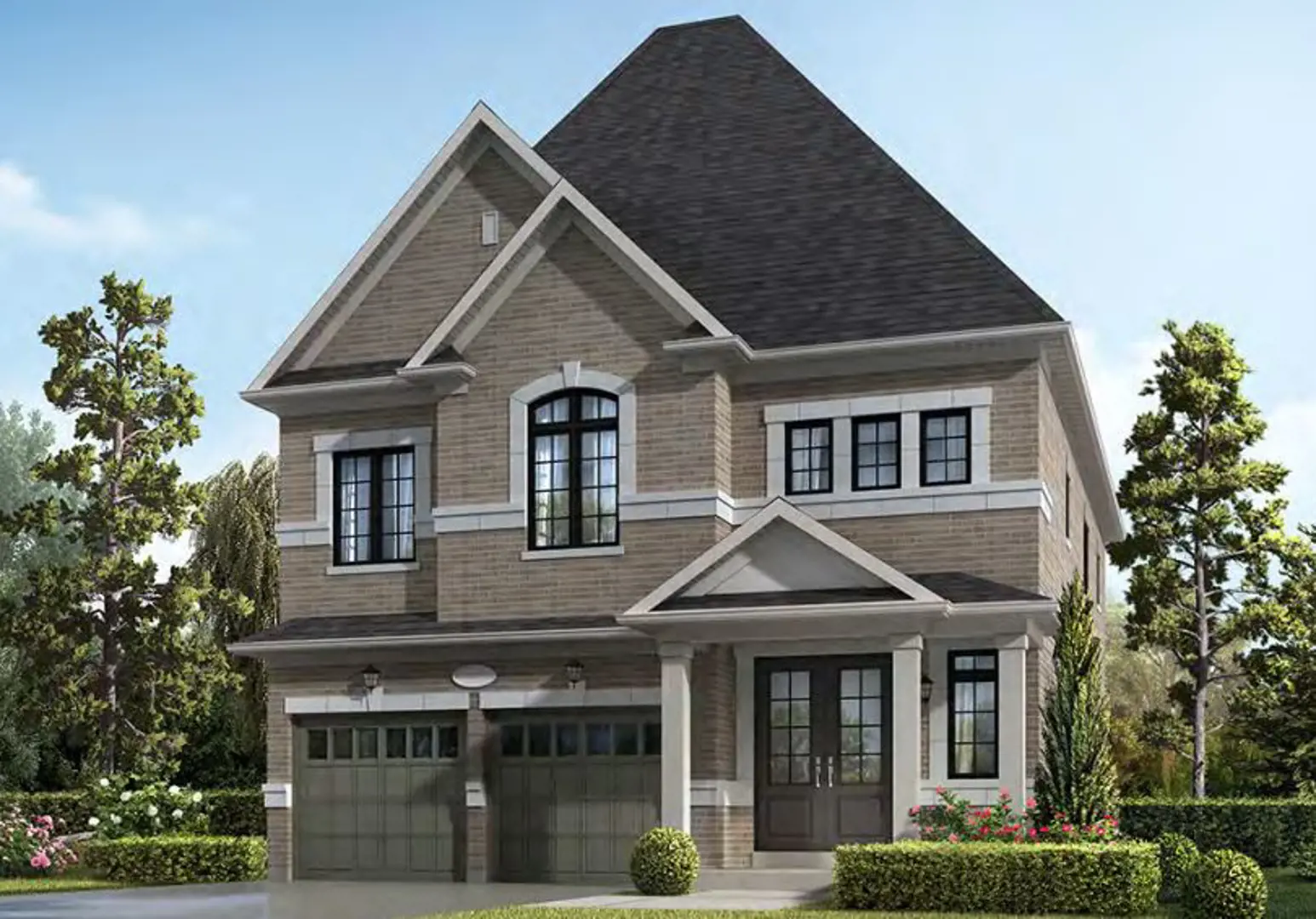 The Bright Side at Mayfield Village - Townhomes supplied project rendering