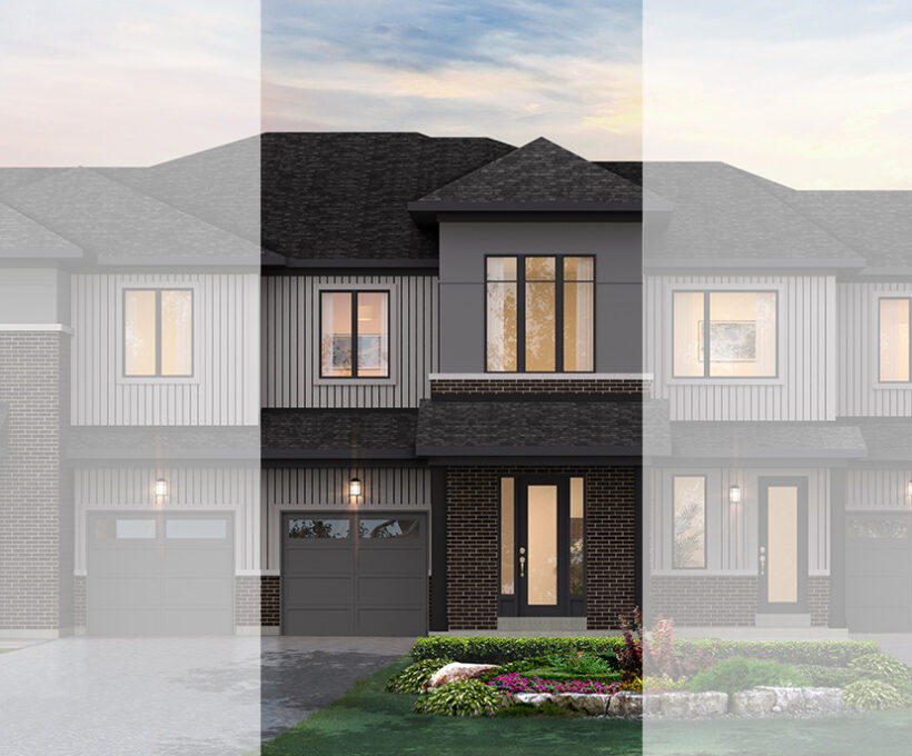 The Elm (INTERIOR OR END UNIT) plan preview