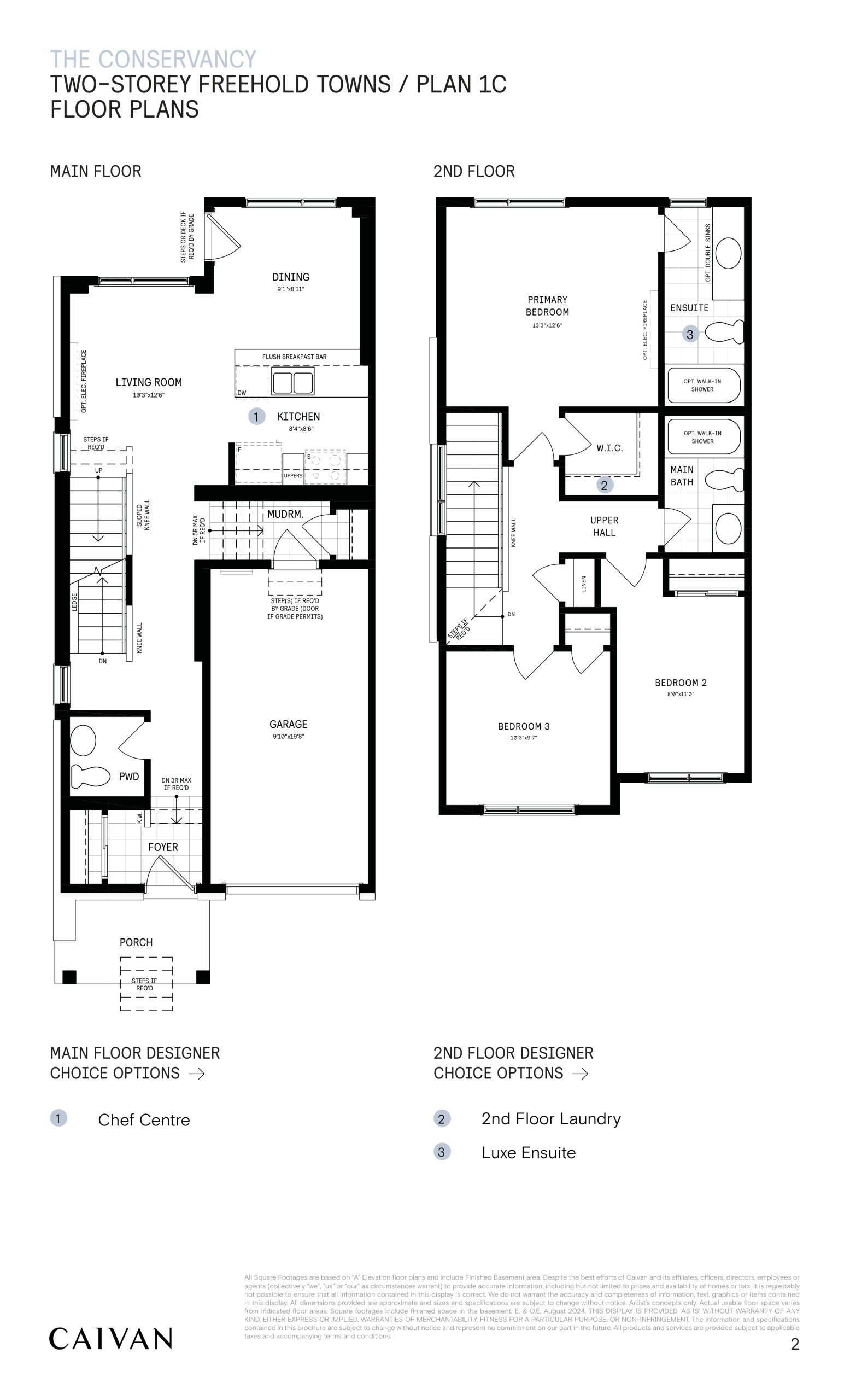Plan 1C - 2Storey plan preview