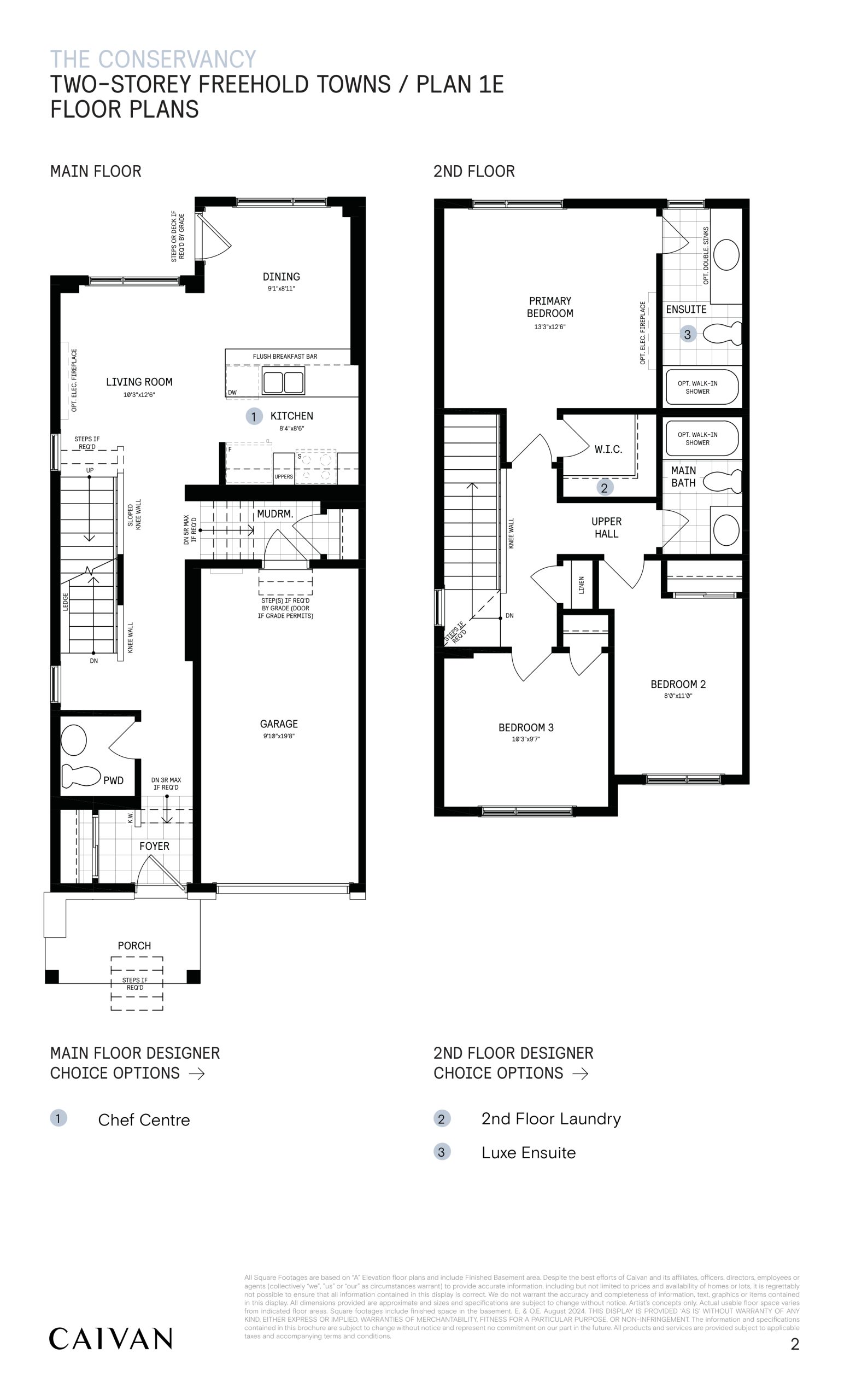 Plan 1E - 2Storey plan preview
