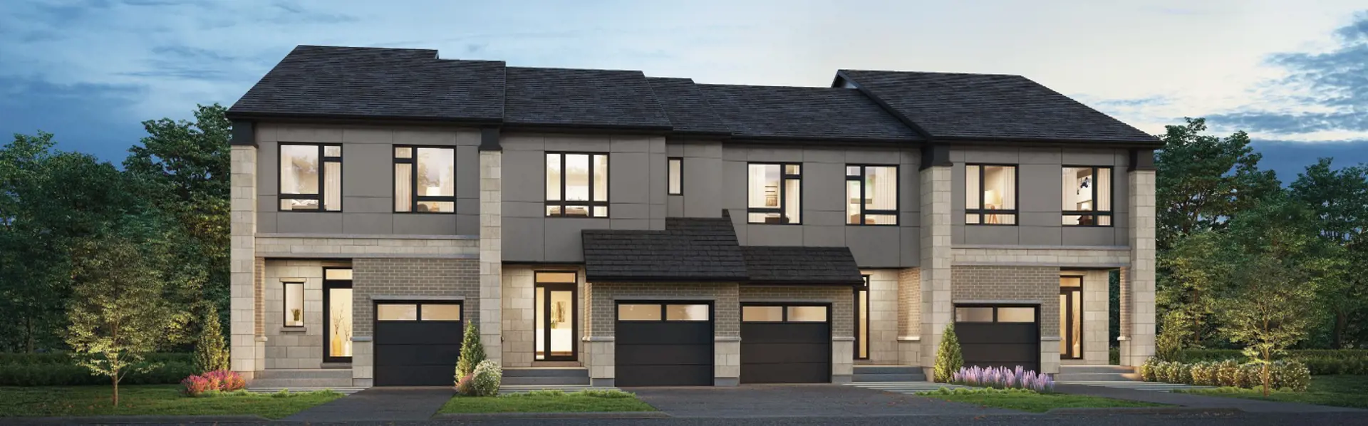 The Creek Townhomes, Kemptville. Artist’s rendering.
