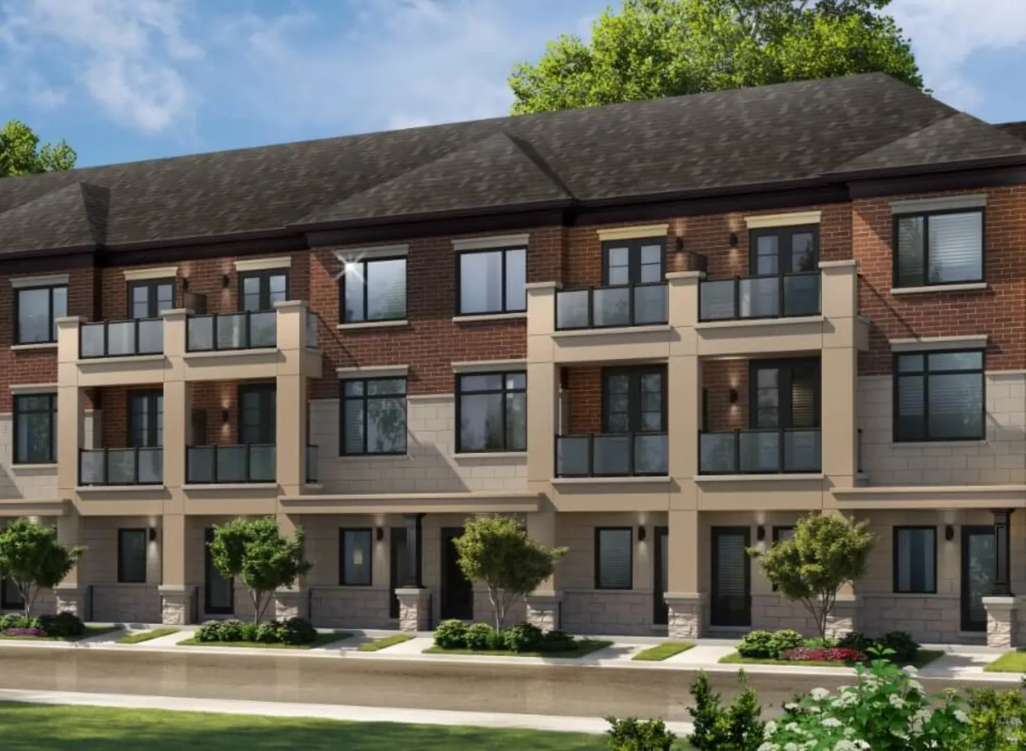 The Enclave at Sharon Village, East Gwillimbury. Artist’s rendering.