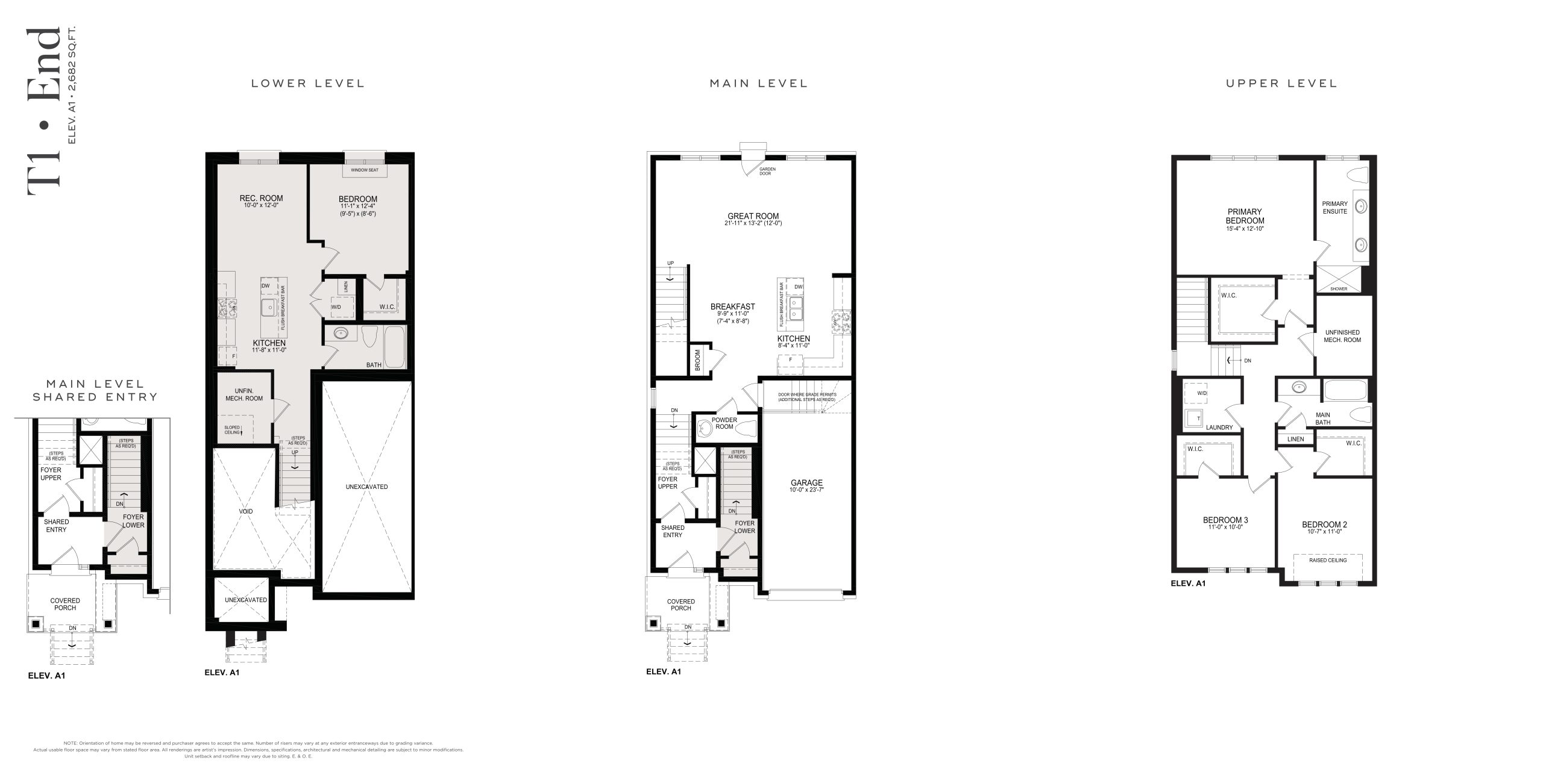 T1 End Elev A1 plan preview